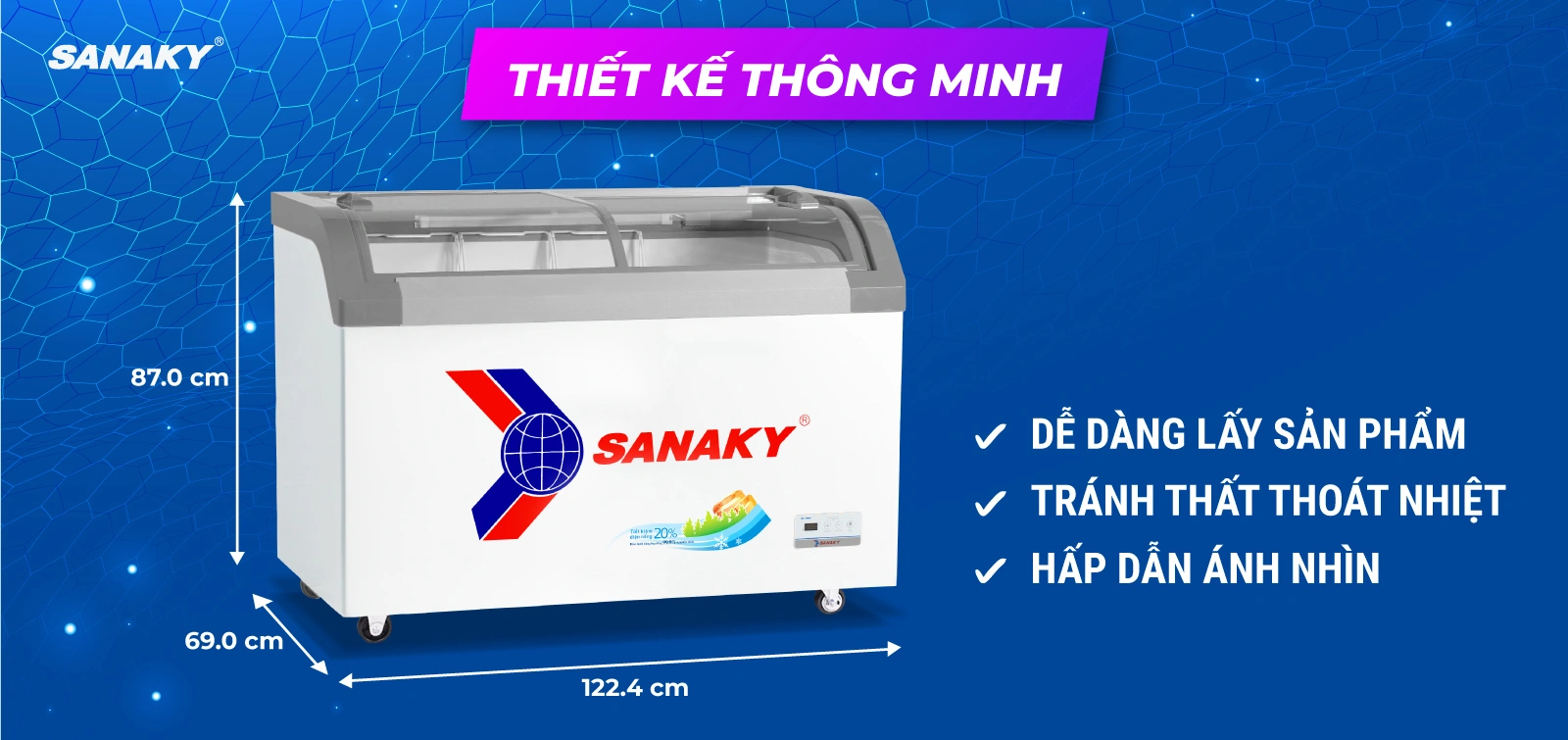 Tủ Đông Sanaky VH-4899KB