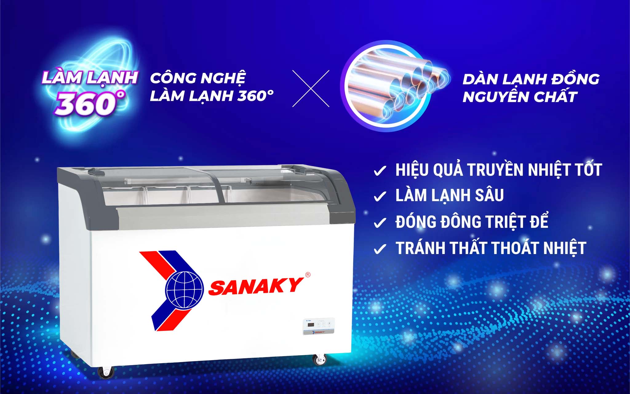 Tủ Đông Sanaky VH-4899KB