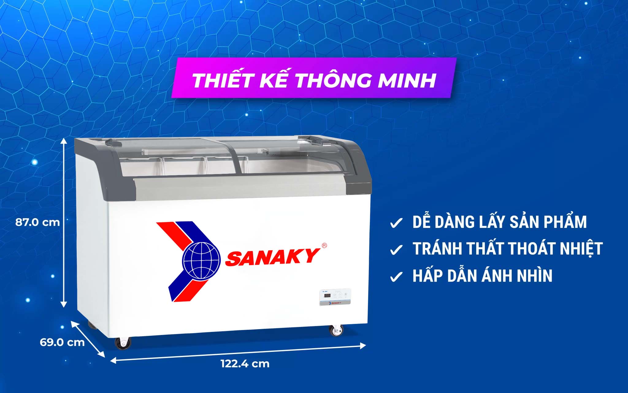 Tủ Đông Sanaky VH-4899KB