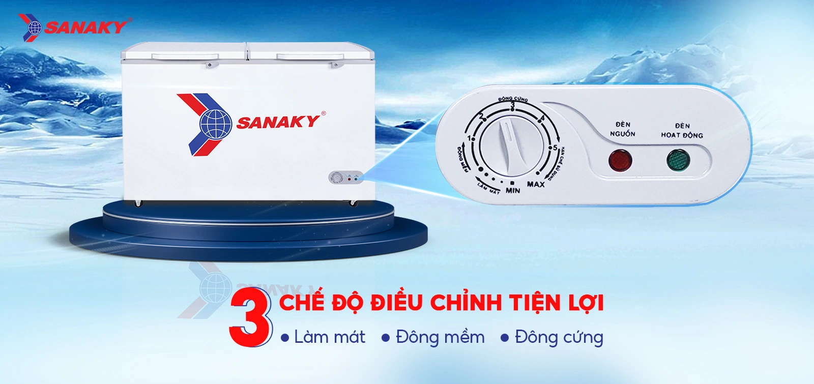 Tủ Đông Sanaky VH-568HY2