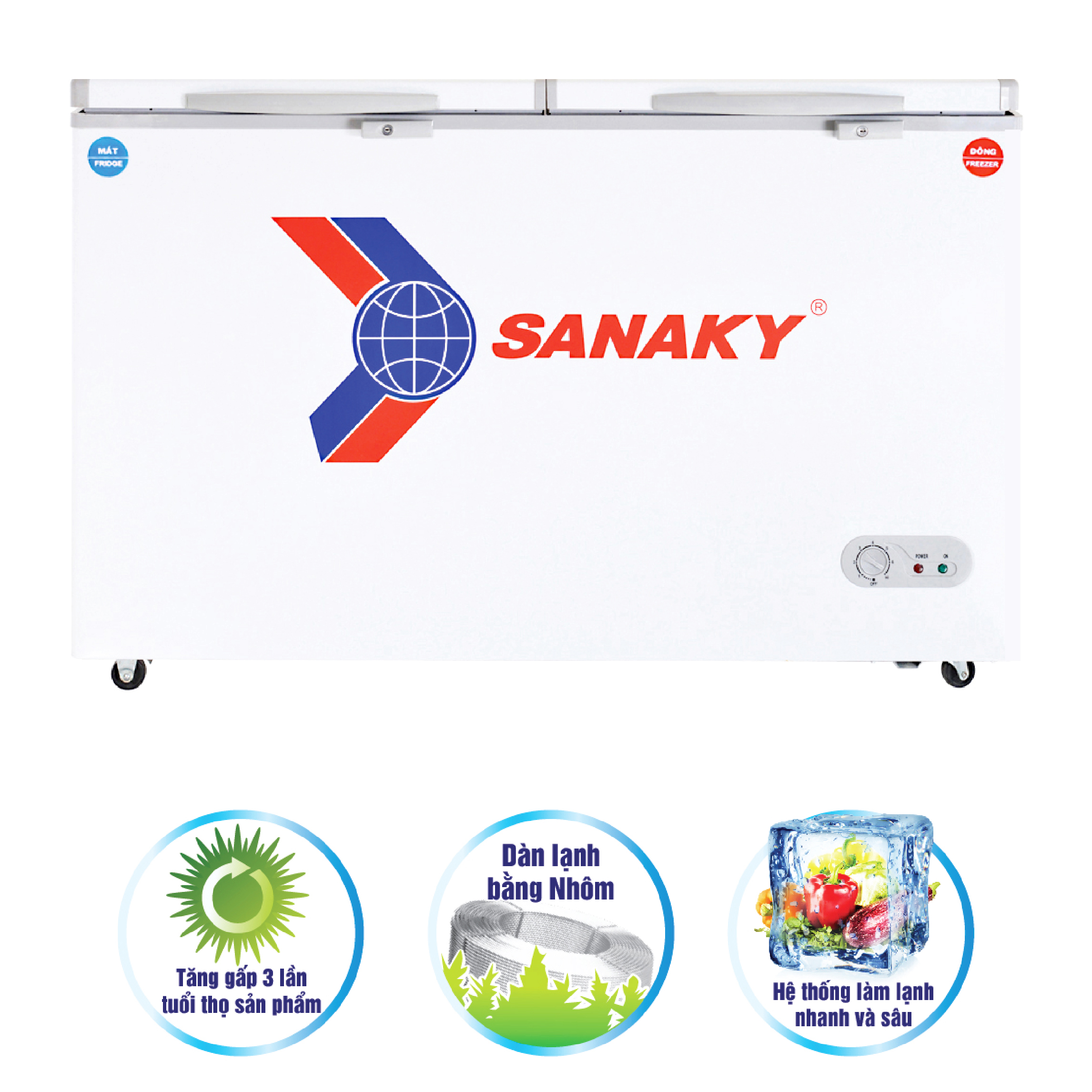 Tủ Đông Sanaky VH-568W2