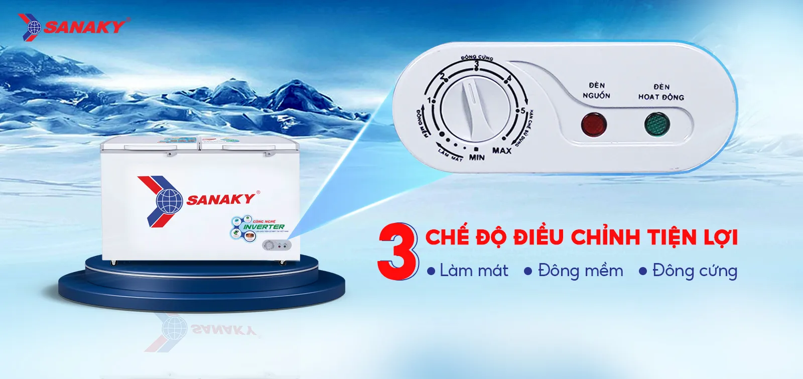 Tủ Đông Sanaky VH-5699HY3