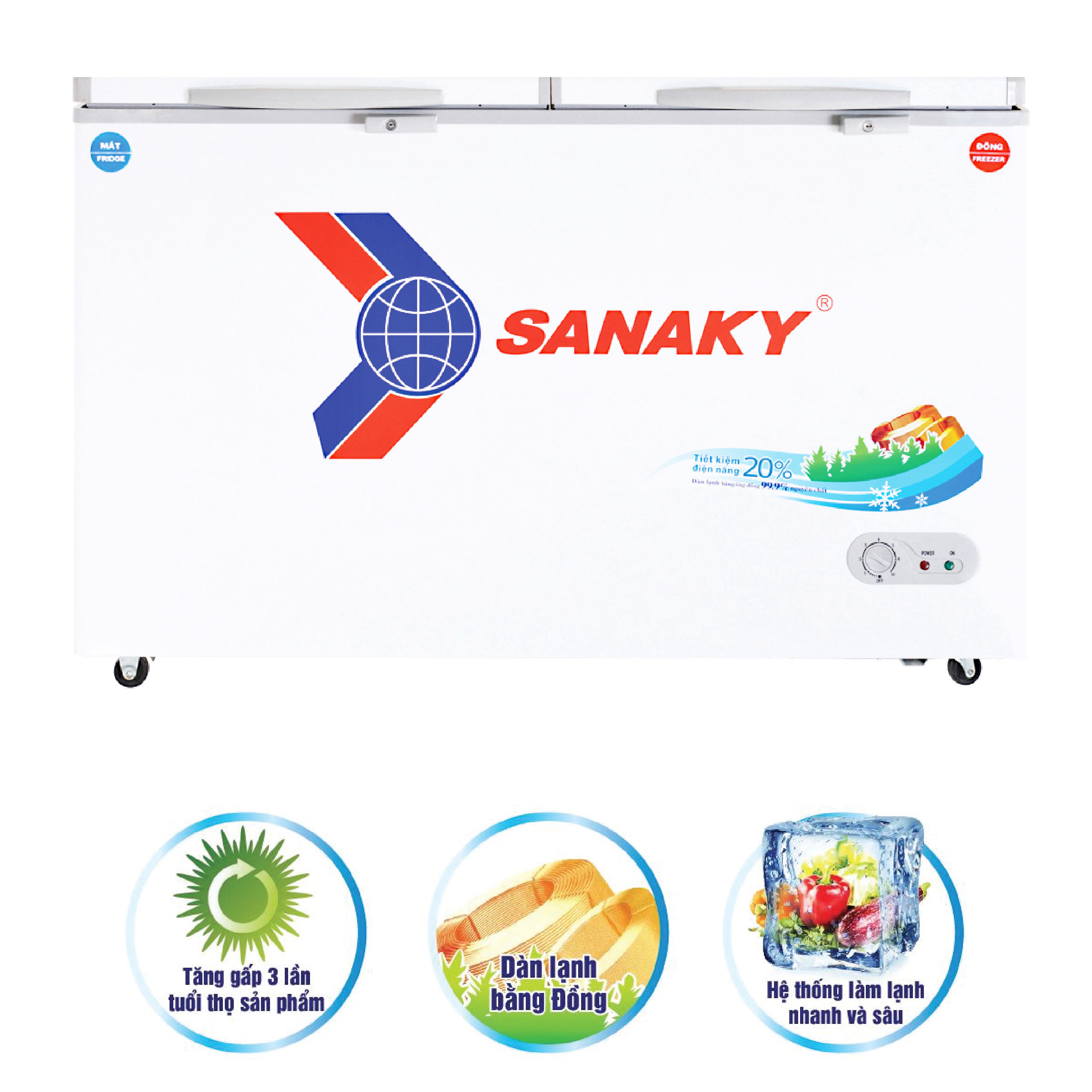 Tủ Đông Sanaky VH-5699W1