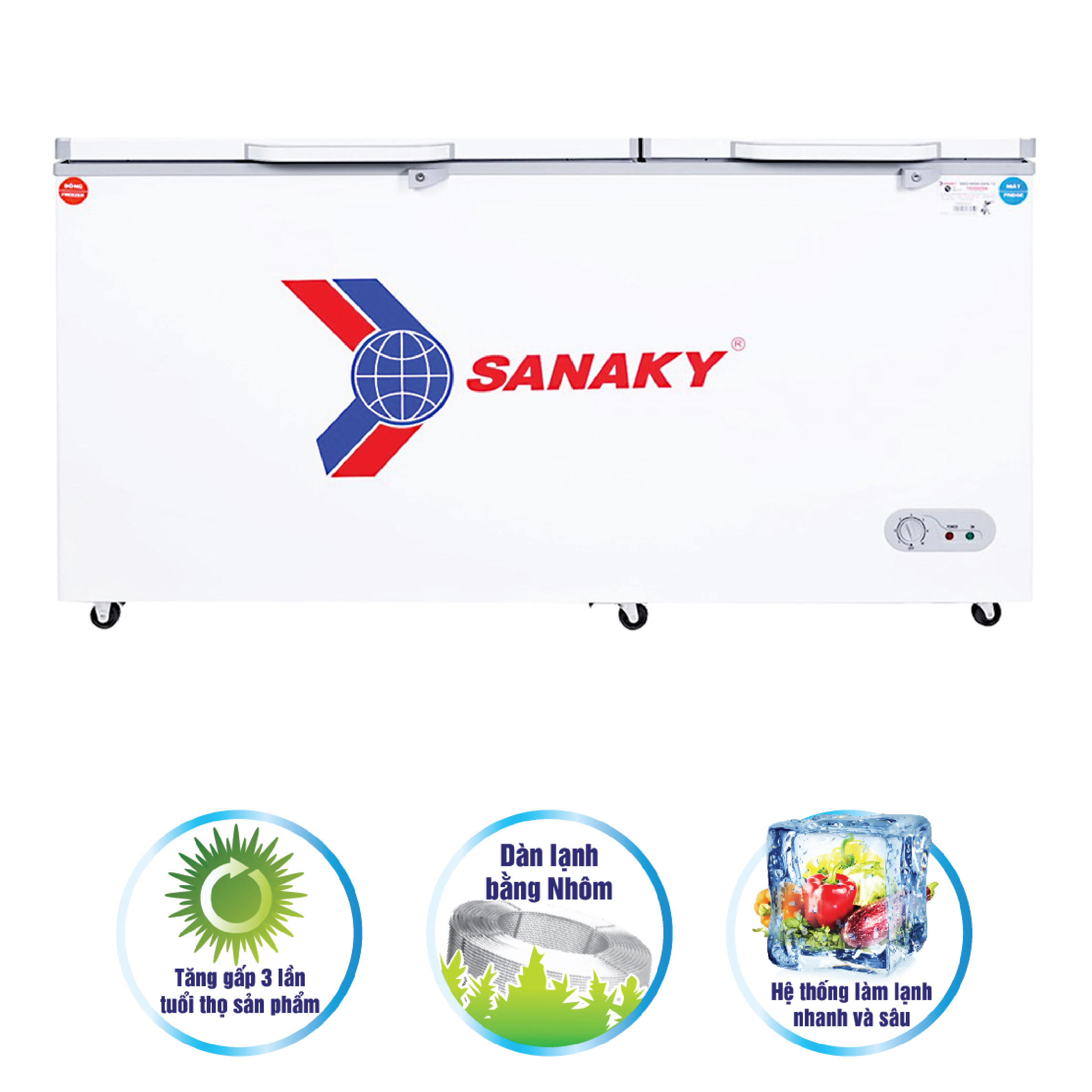 Tủ Đông Sanaky VH-668W2