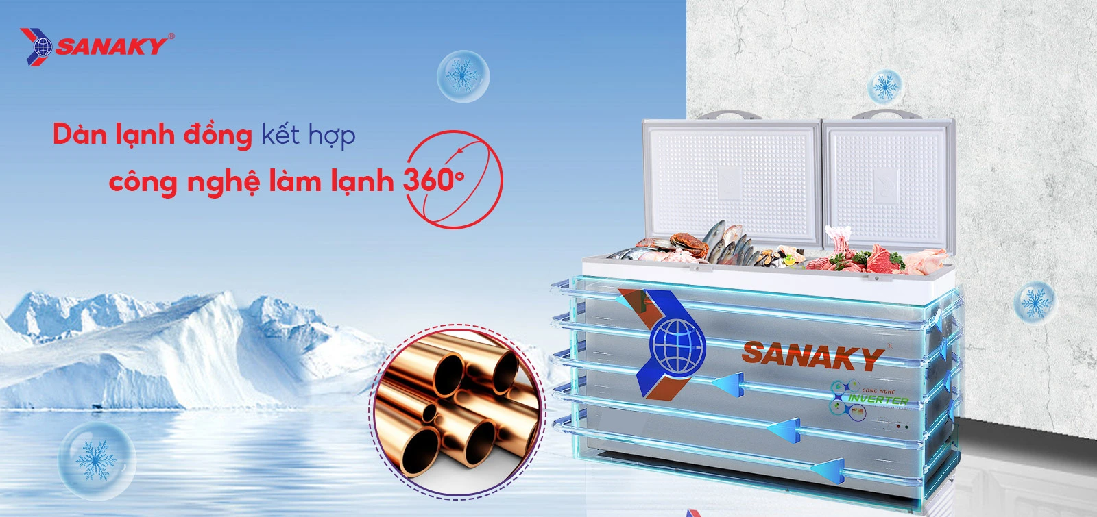 Tủ Đông Sanaky VH-6699HY3