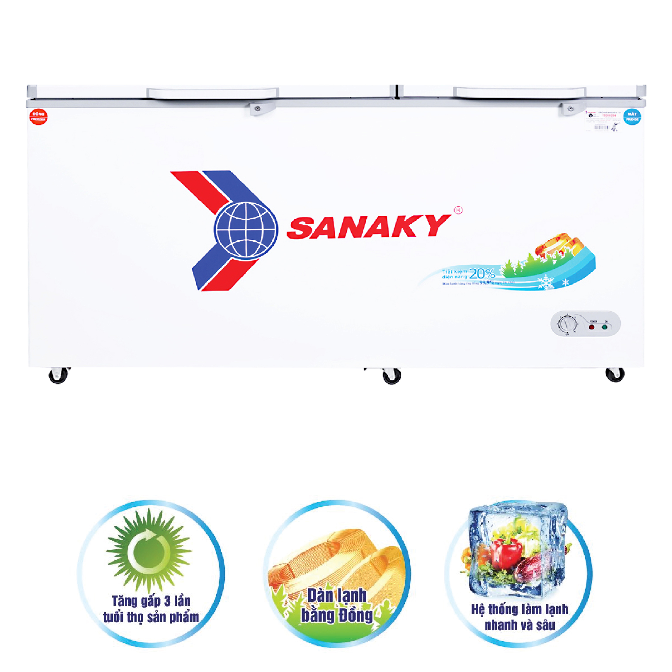Tủ Đông Sanaky VH-6699W1