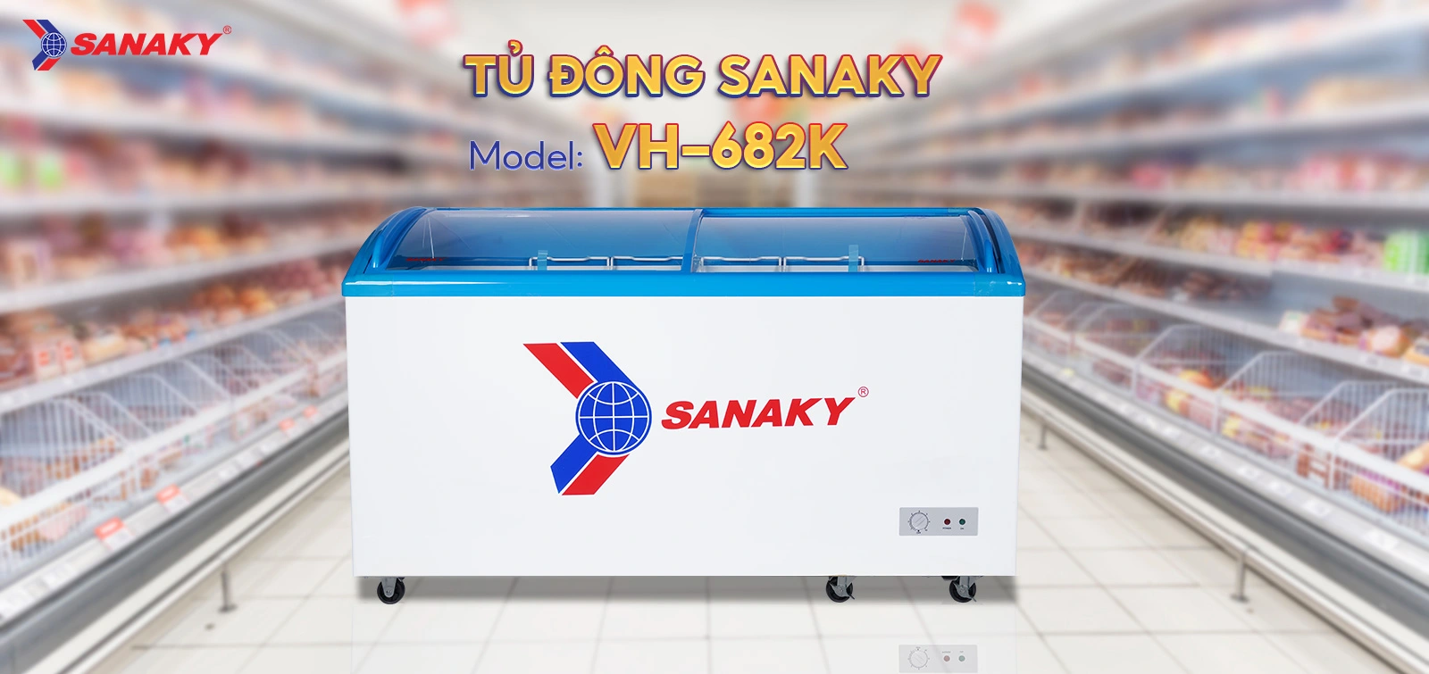 Tủ Đông Sanaky VH-682K