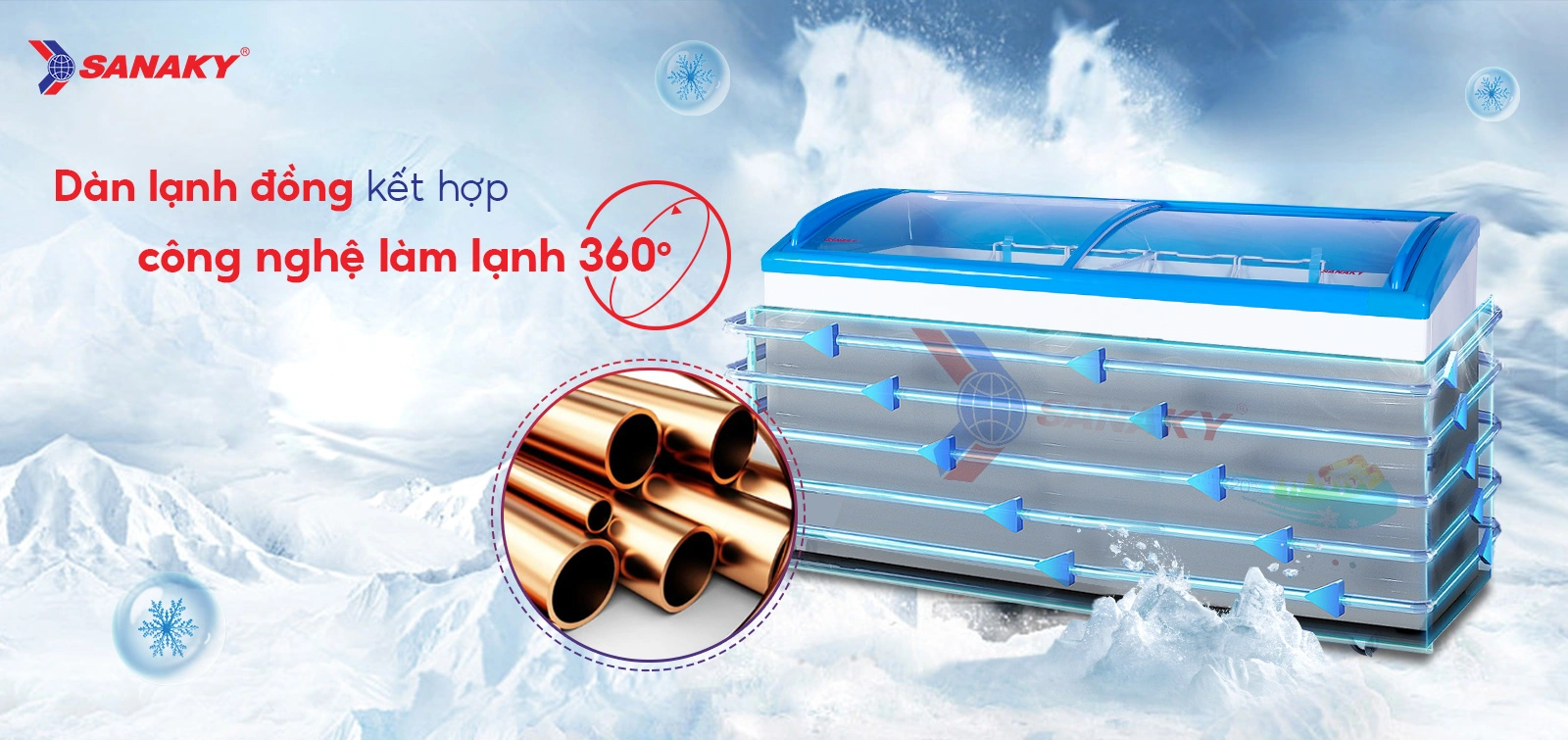 Tủ Đông Sanaky VH-6899K