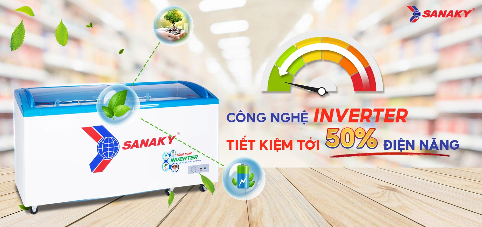 Tủ Đông Sanaky VH-6899K3