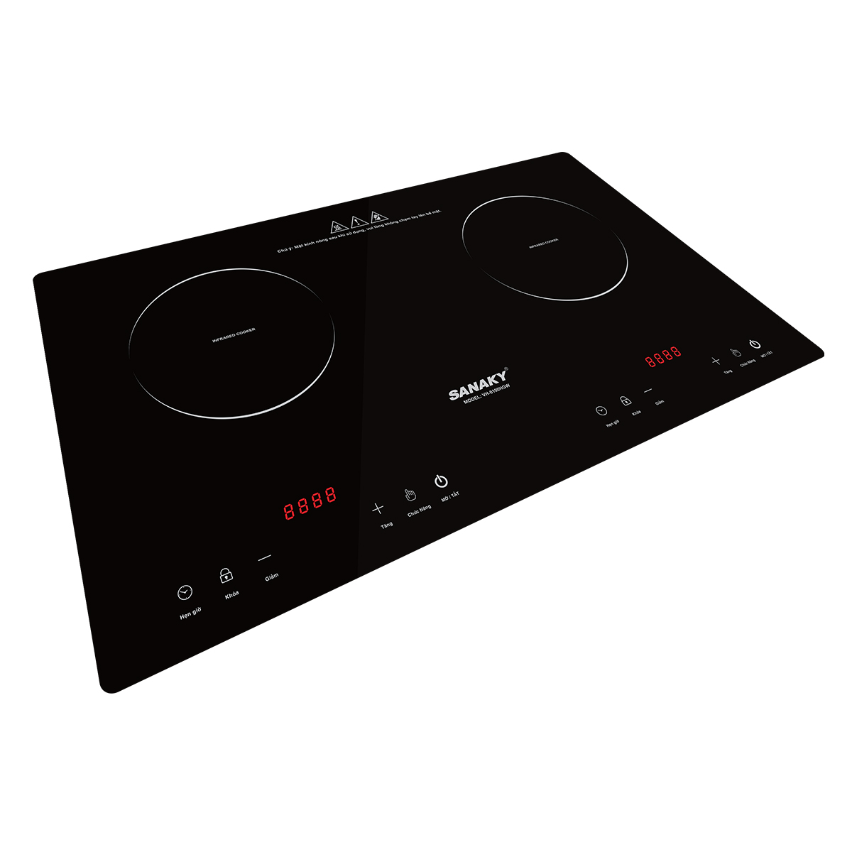 Bếp Hồng Ngoại Đôi Sanaky VH-8100HGW