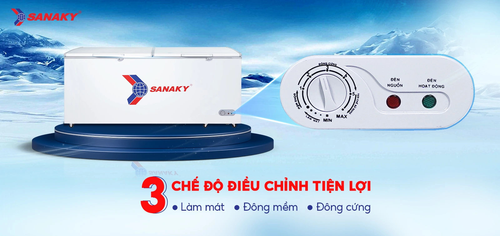 Tủ Đông Sanaky VH-868HY2