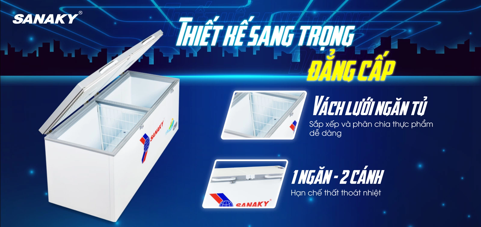 Tủ đông Sanaky VH-8699HYK