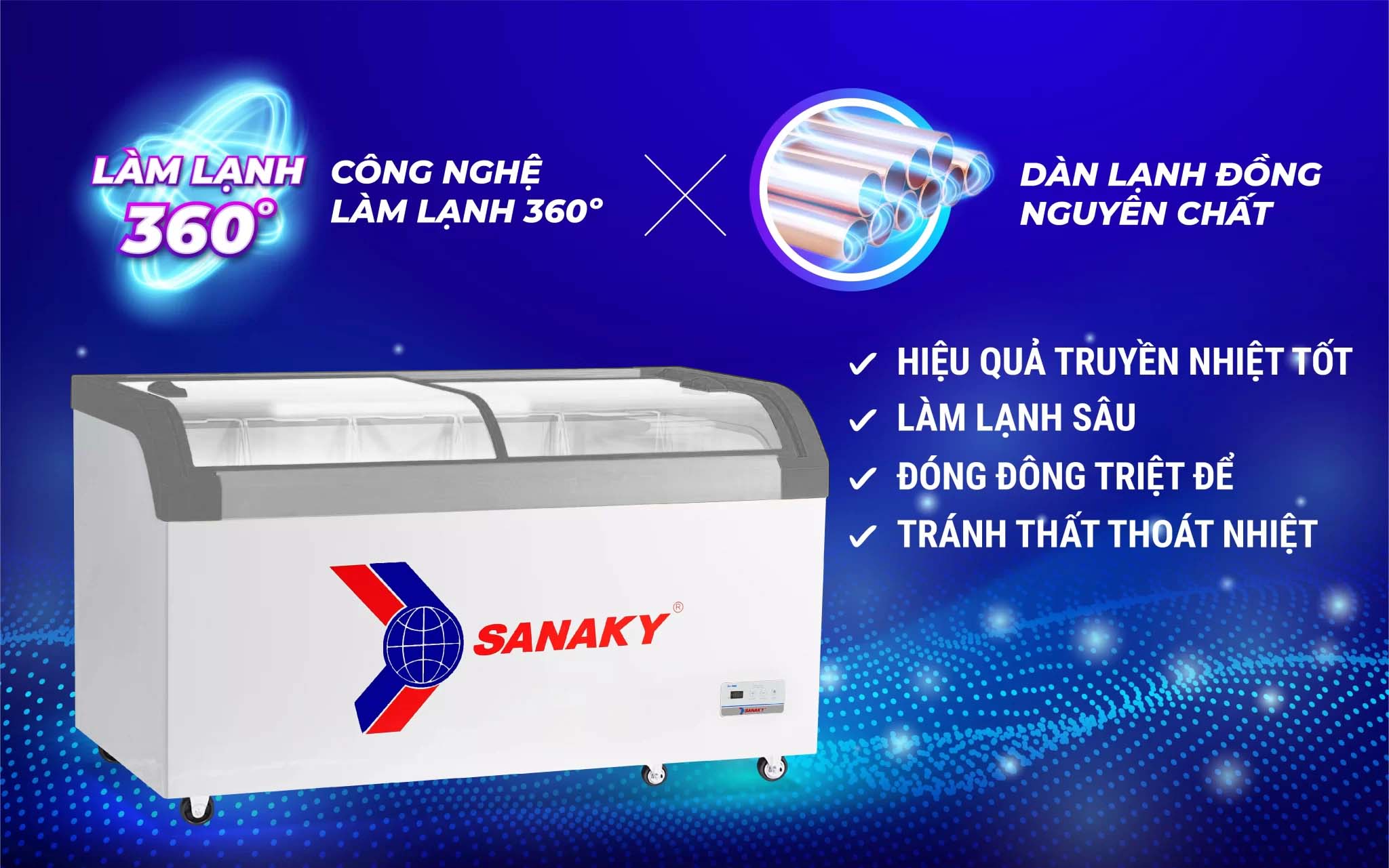 Tủ Đông Sanaky VH-899KA
