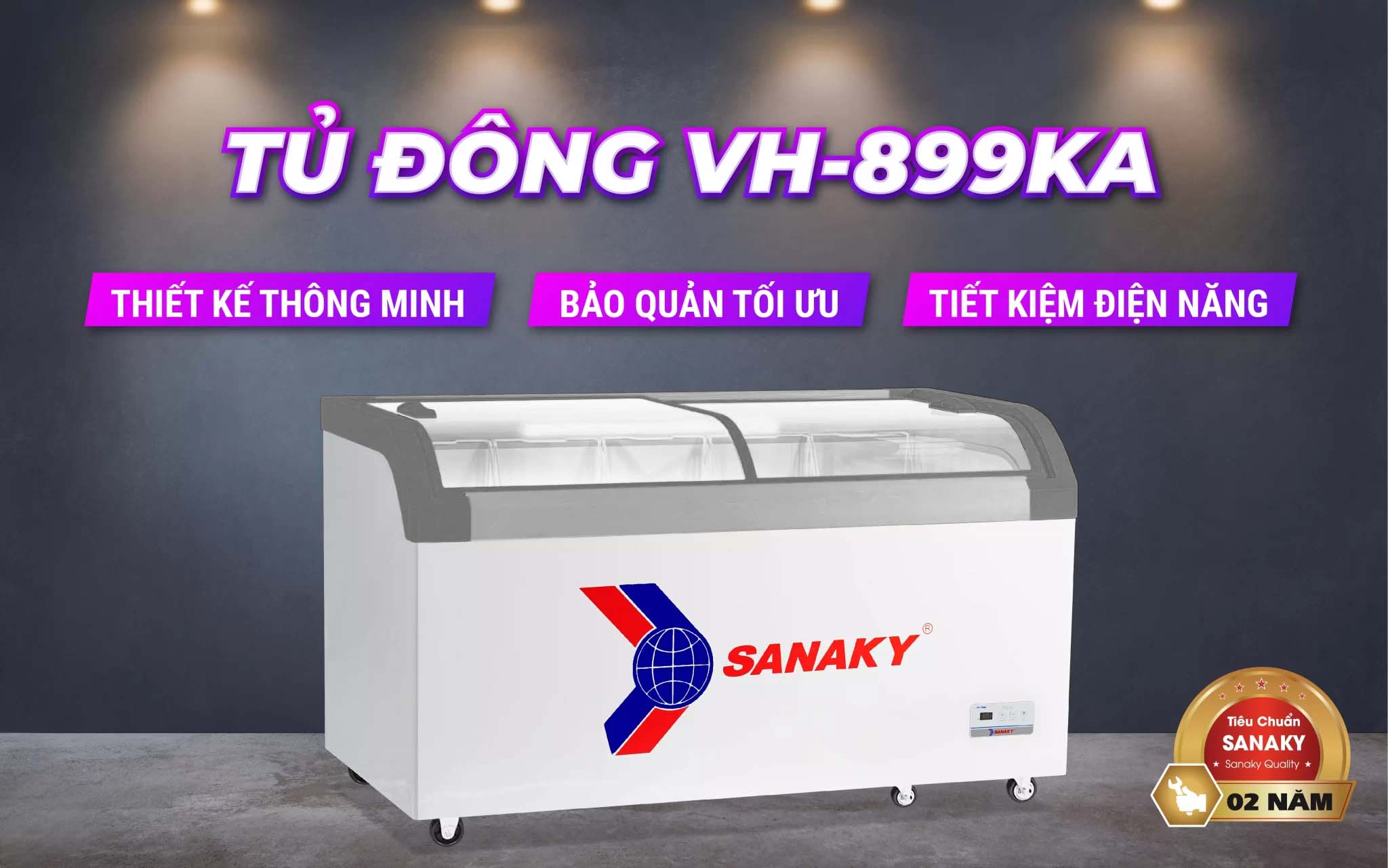 Tủ Đông Sanaky VH-899KA