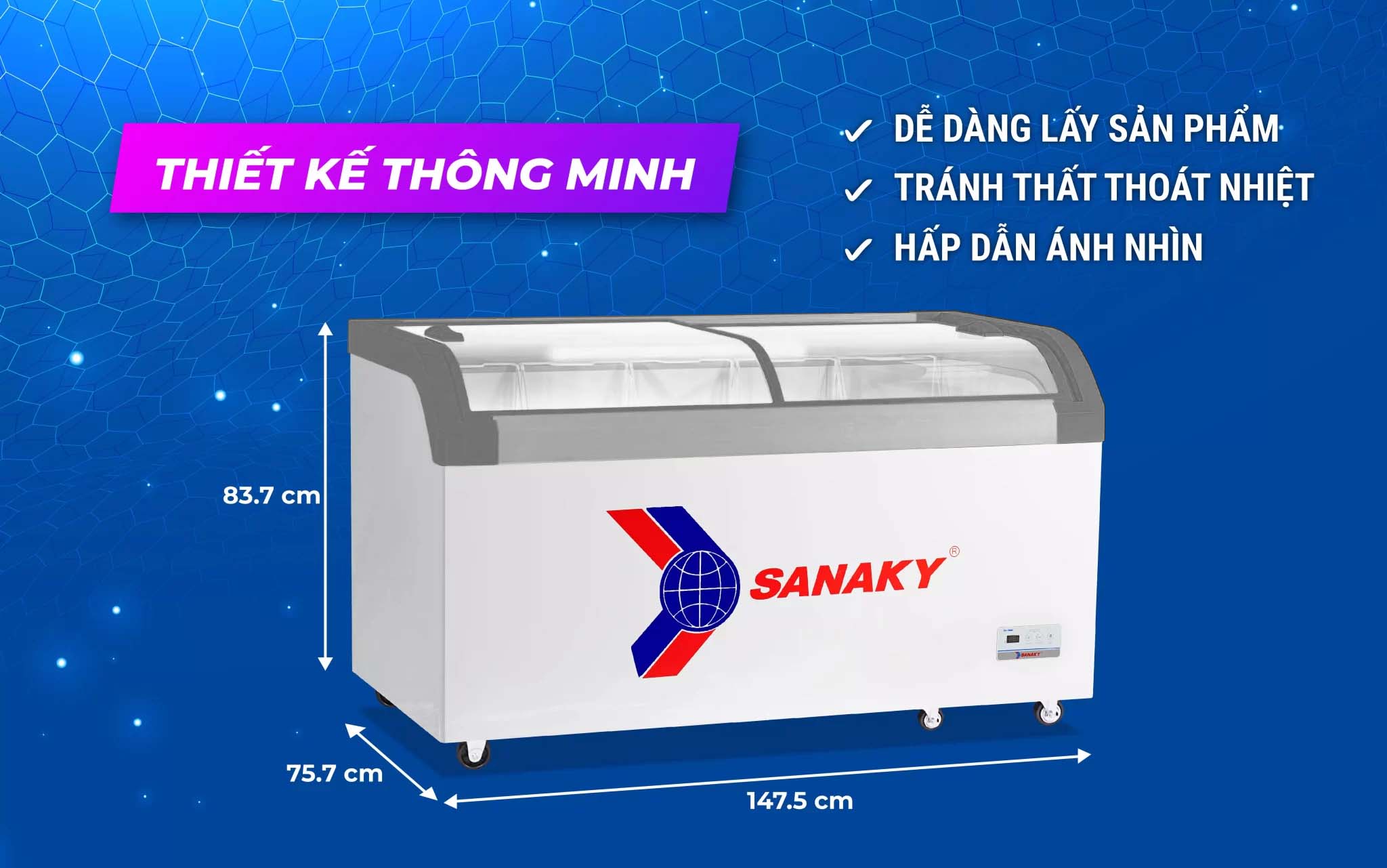 Tủ Đông Sanaky VH-899KA