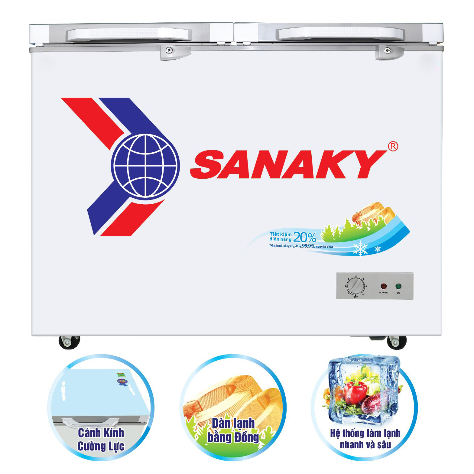 Tủ Đông Sanaky VH-2599A2KD