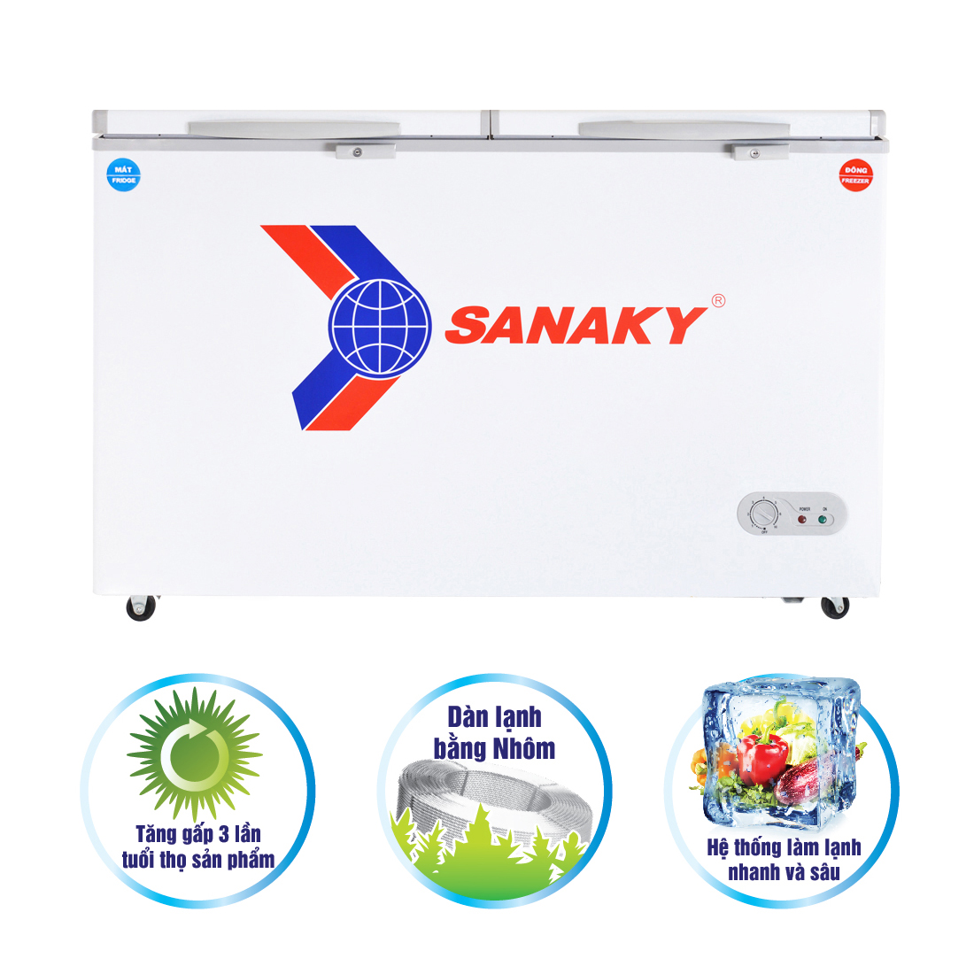 Tủ Đông Sanaky VH-568W2