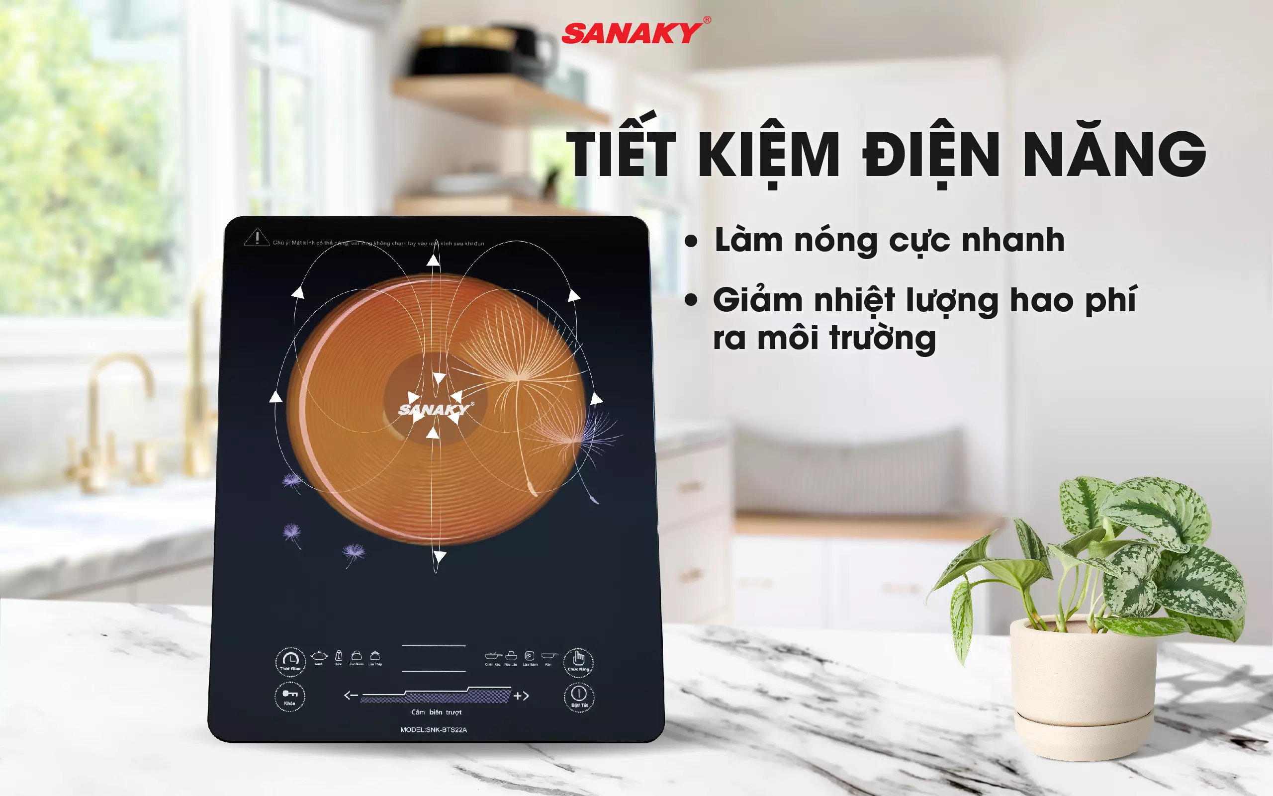 Bếp từ Sanaky SNK-BTS22A