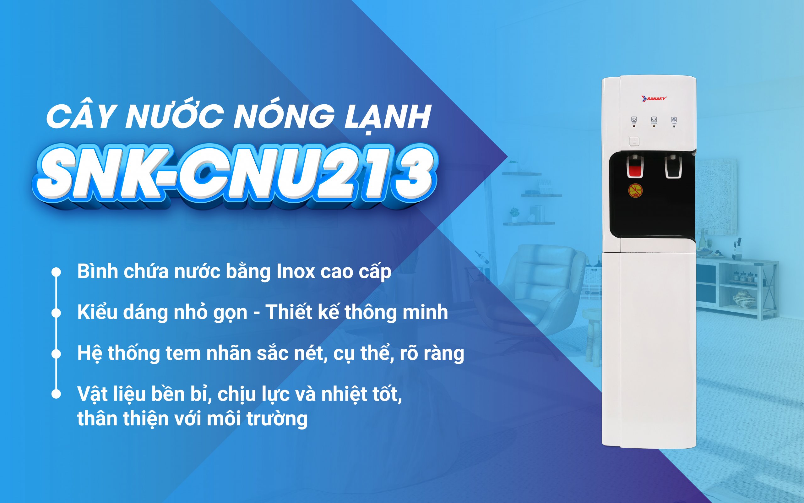 Cây nóng lạnh SNK-CNU213