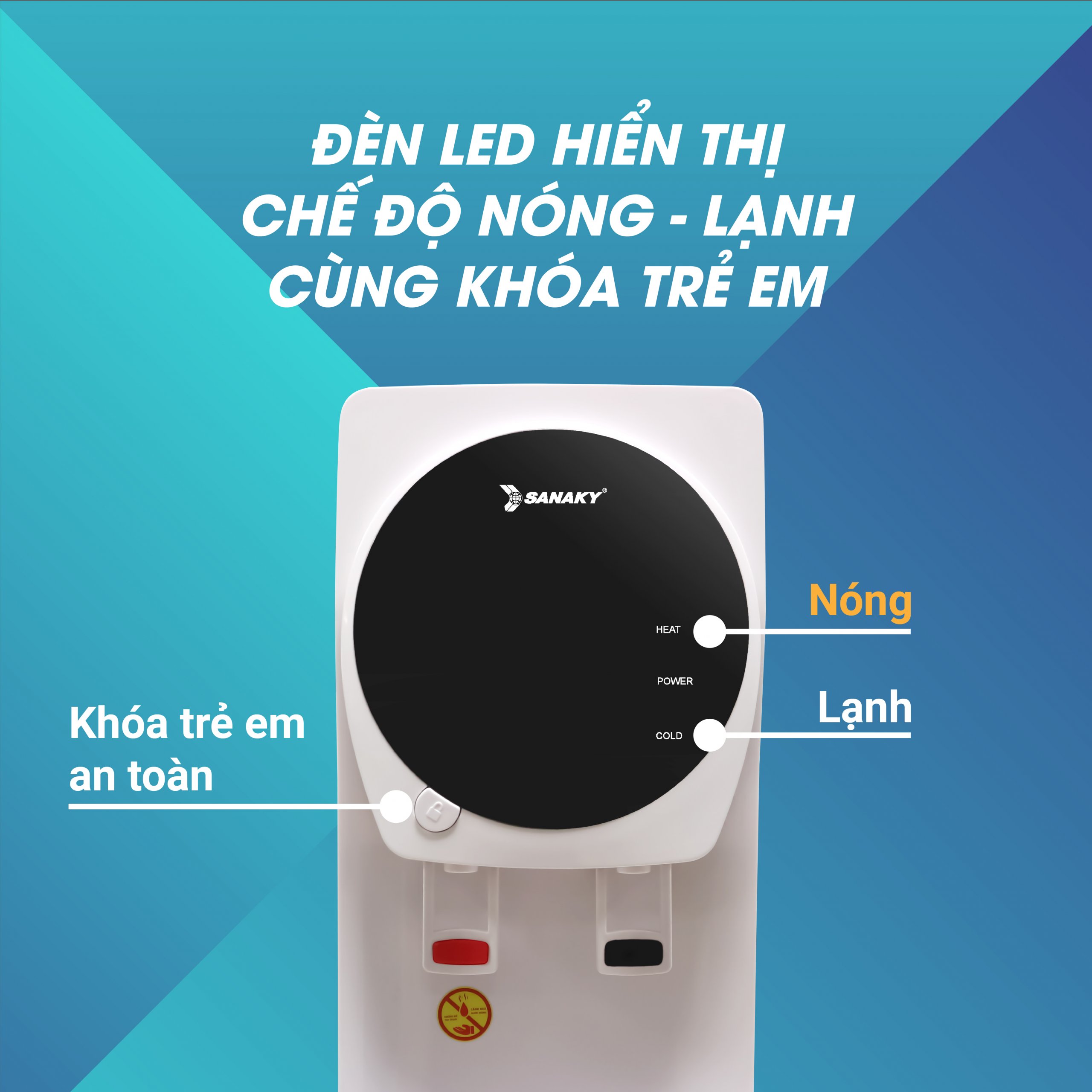 Cây nóng lạnh SNK-CNU211