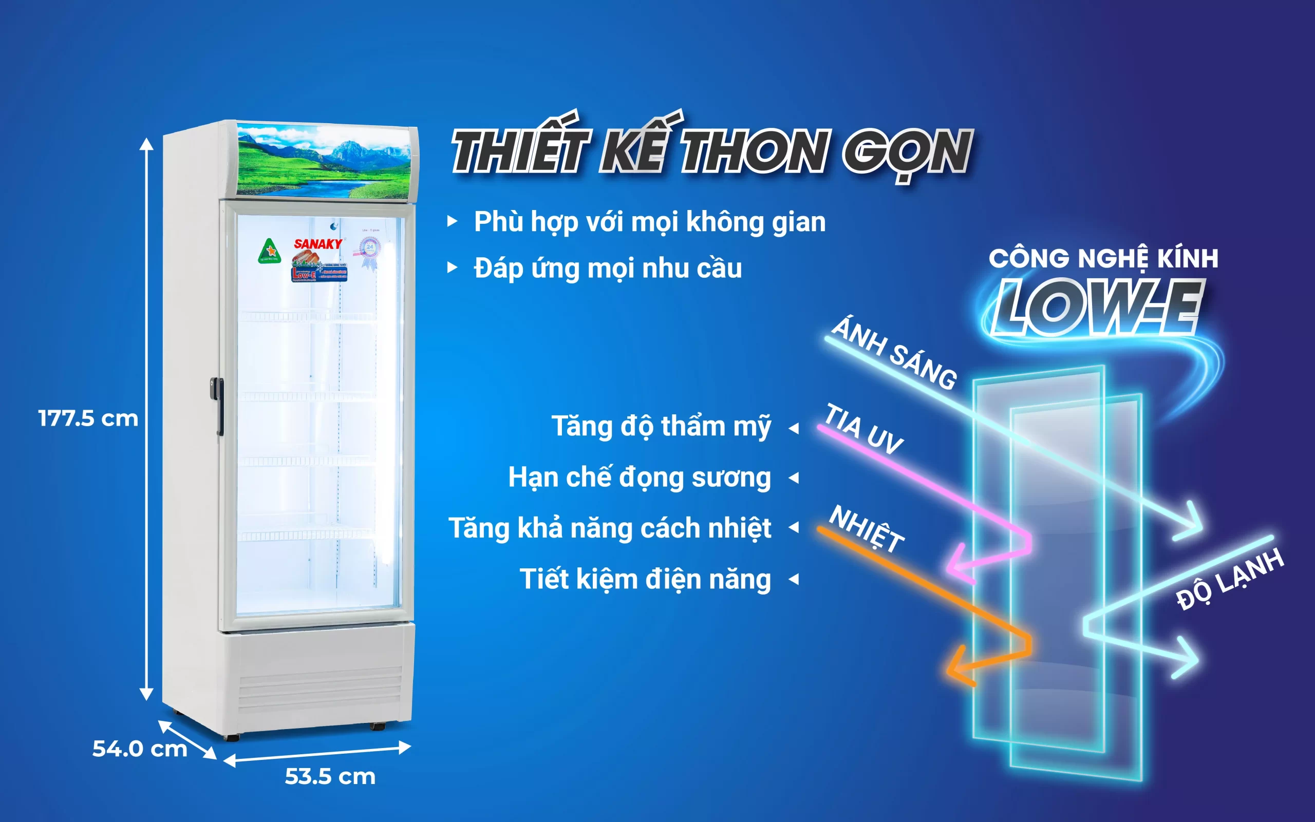 Tủ Mát Sanaky VH-5089K