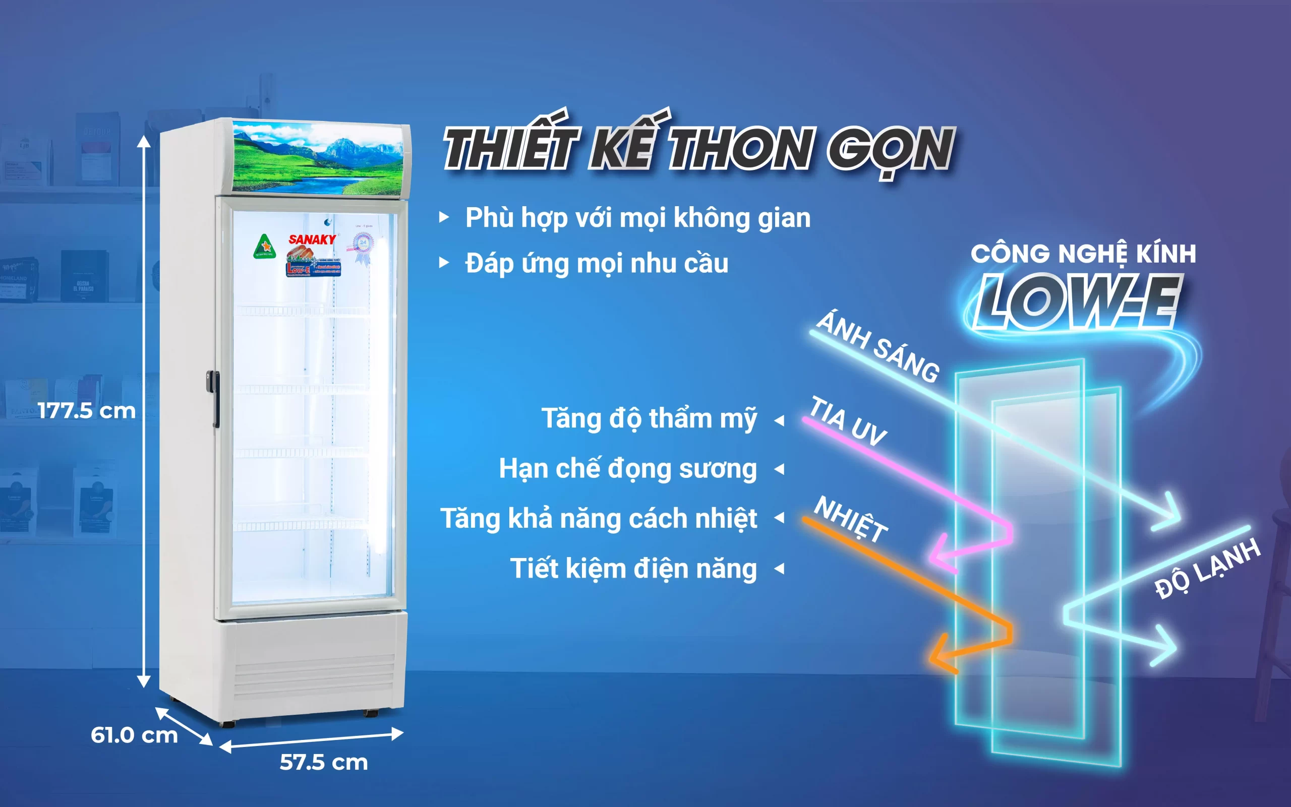 Tủ Mát Sanaky VH-5089K3