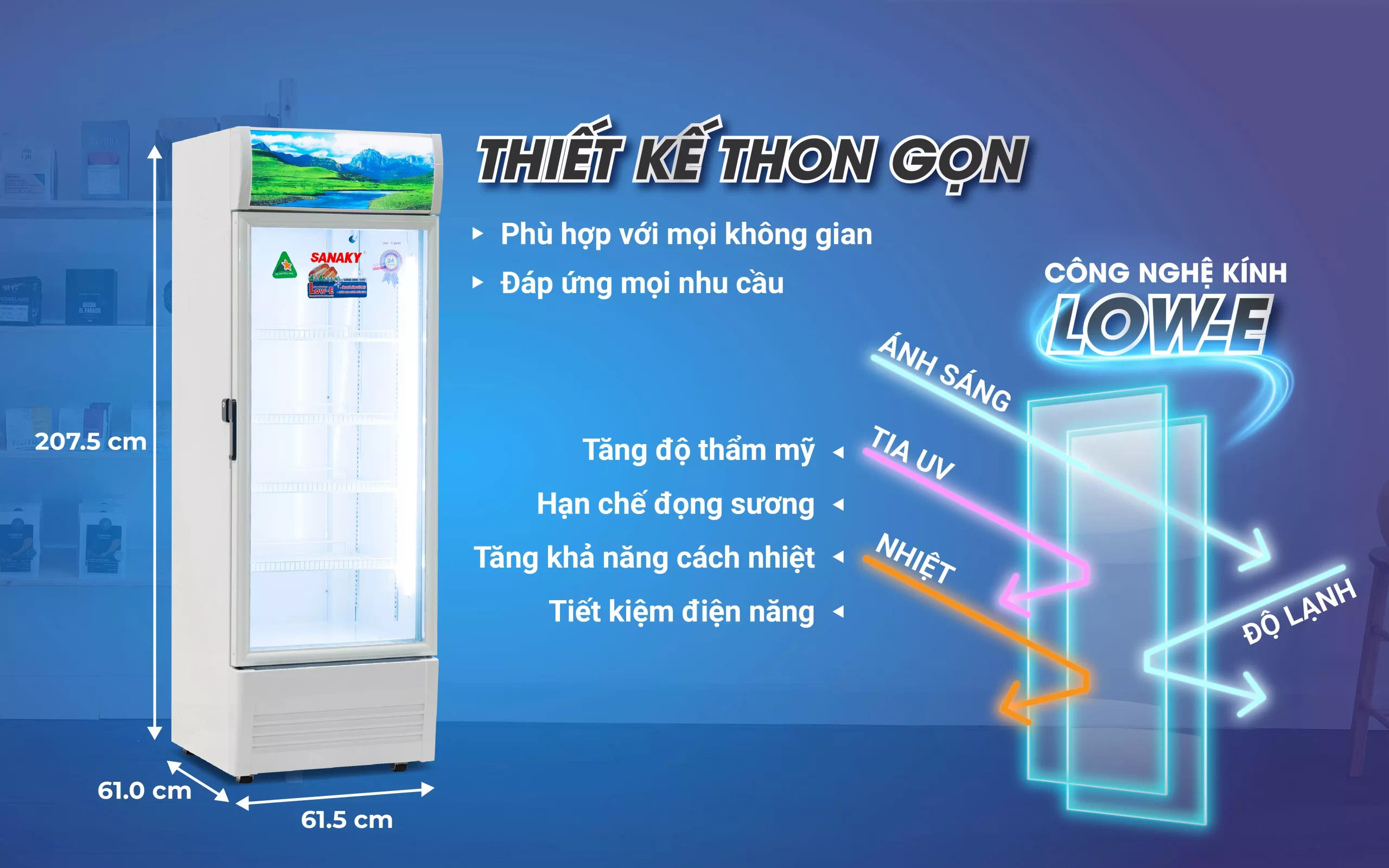 Tủ Mát Sanaky VH-5089K3