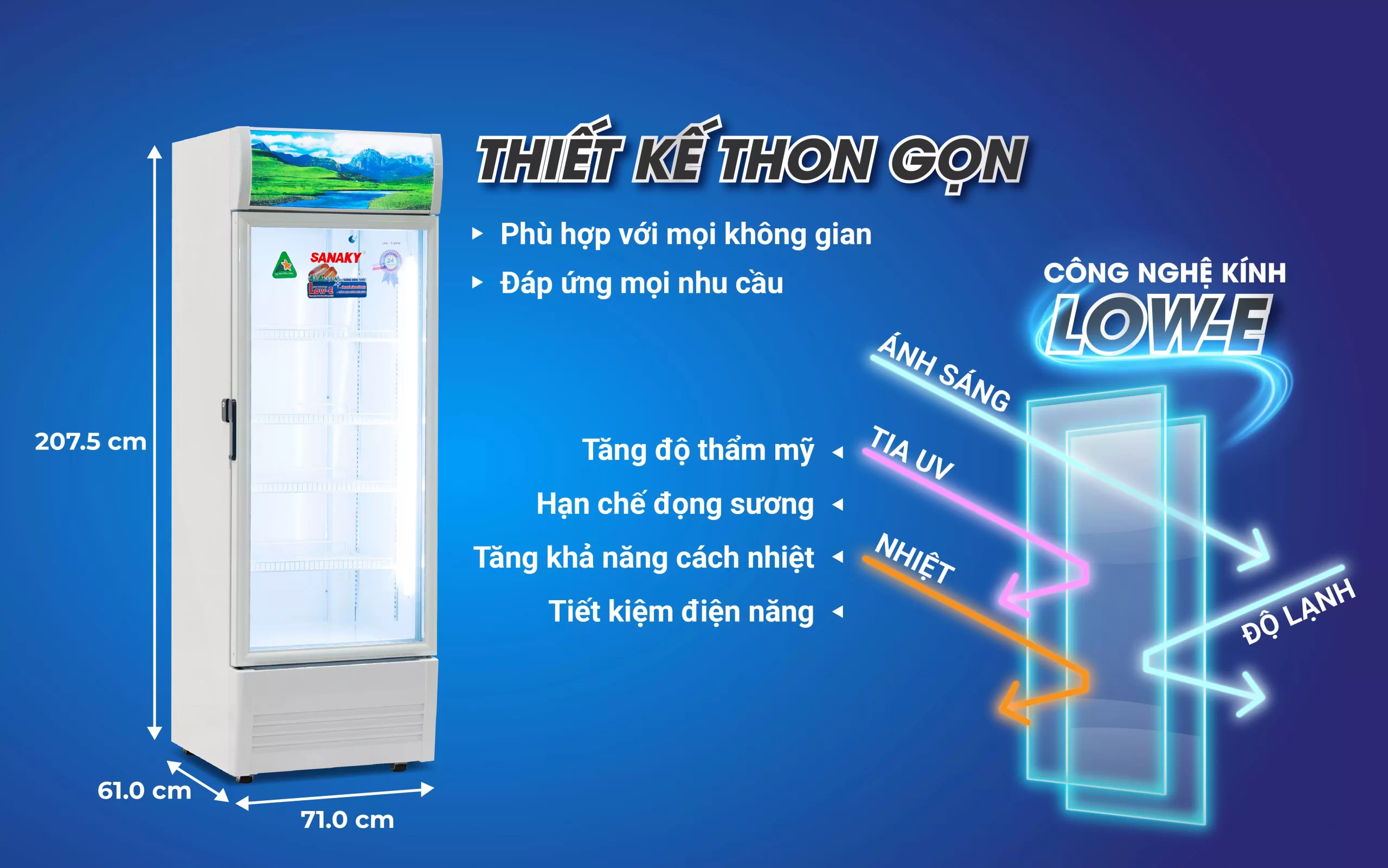 Tủ Mát Sanaky VH-5089K