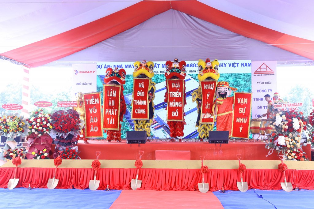 Sanaky khởi công xây dựng nhà máy lọc nước RO tại Bình Dương