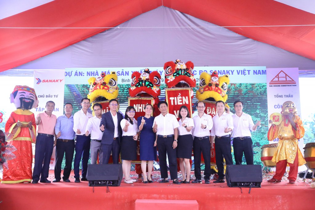 Sanaky khởi công xây dựng nhà máy lọc nước RO tại Bình Dương