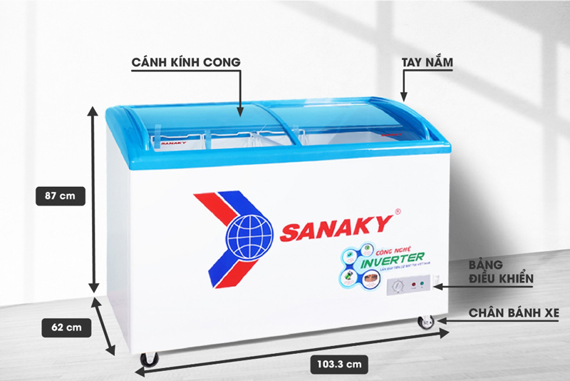 Tủ Đông Sanaky VH-3899K3 Tủ Đông Sanaky VH-3899K3