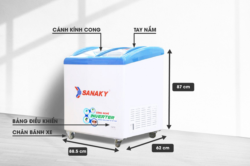 Tủ đông Sanaky VH-2899K3 Tủ đông Sanaky VH-2899K3