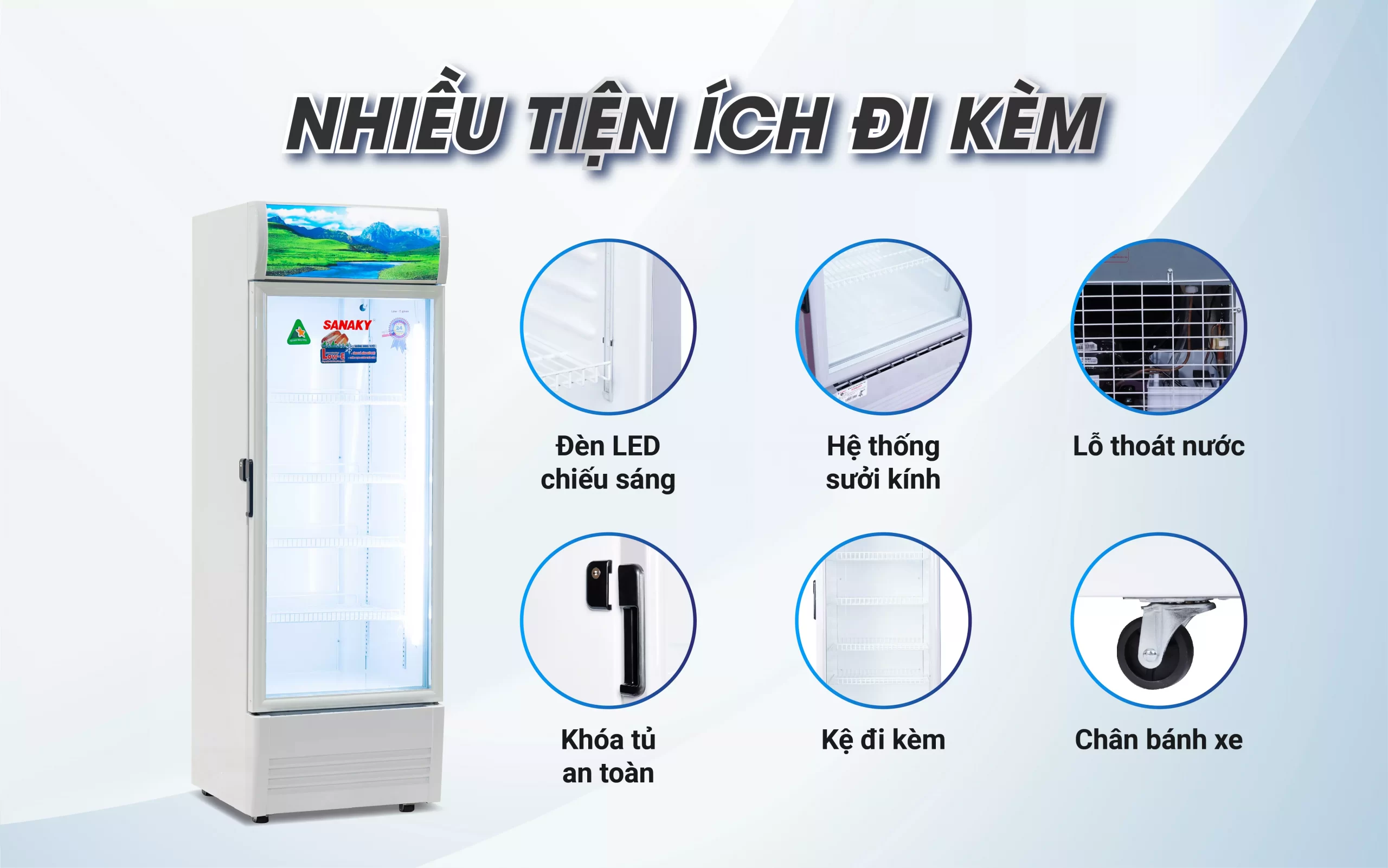 Tủ Mát Sanaky VH-2589K