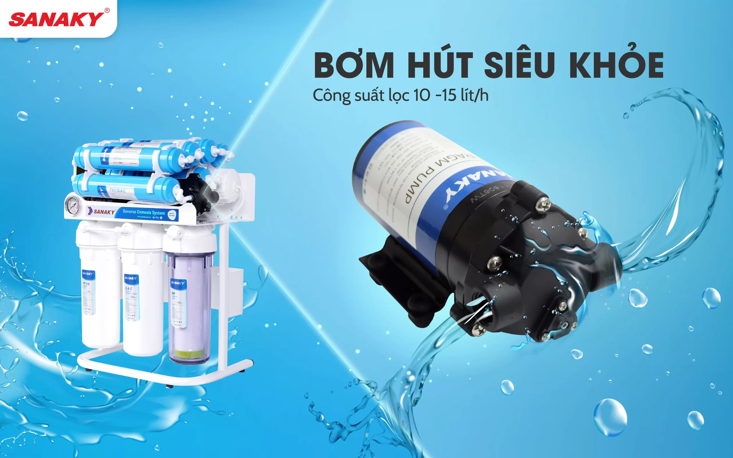 Máy Lọc Nước Sanaky SNK-US2310