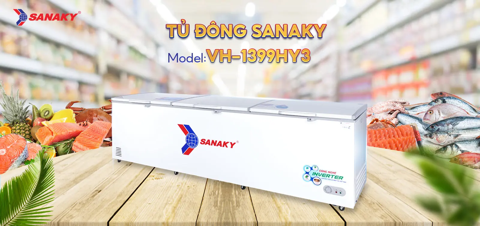 Tủ Đông Sanaky VH-1399HY3