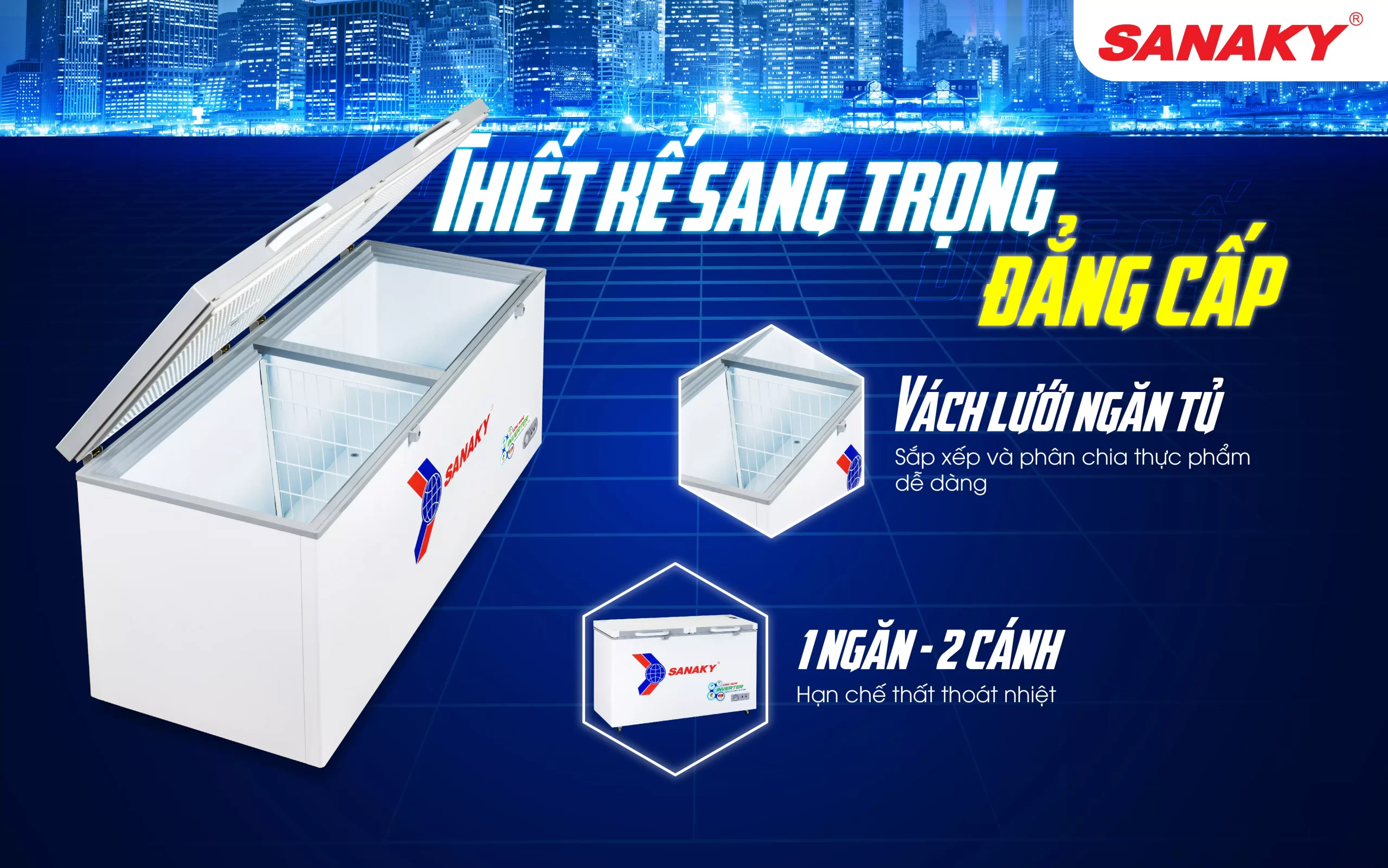 Tủ đông Sanaky VH-5699HY4K