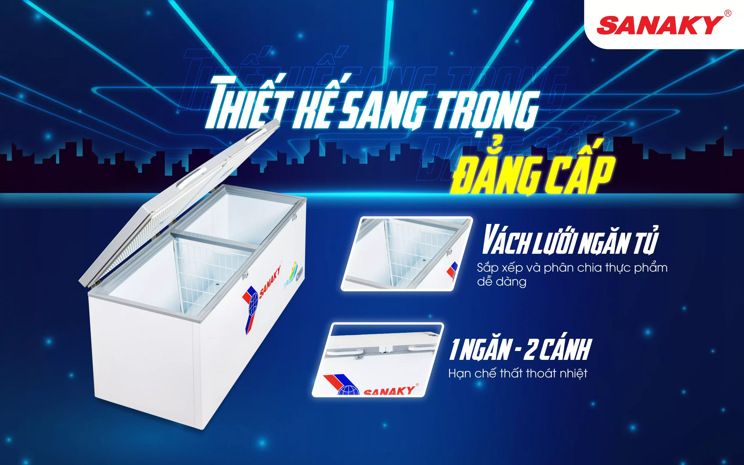 Tủ đông Sanaky VH-5699HYK