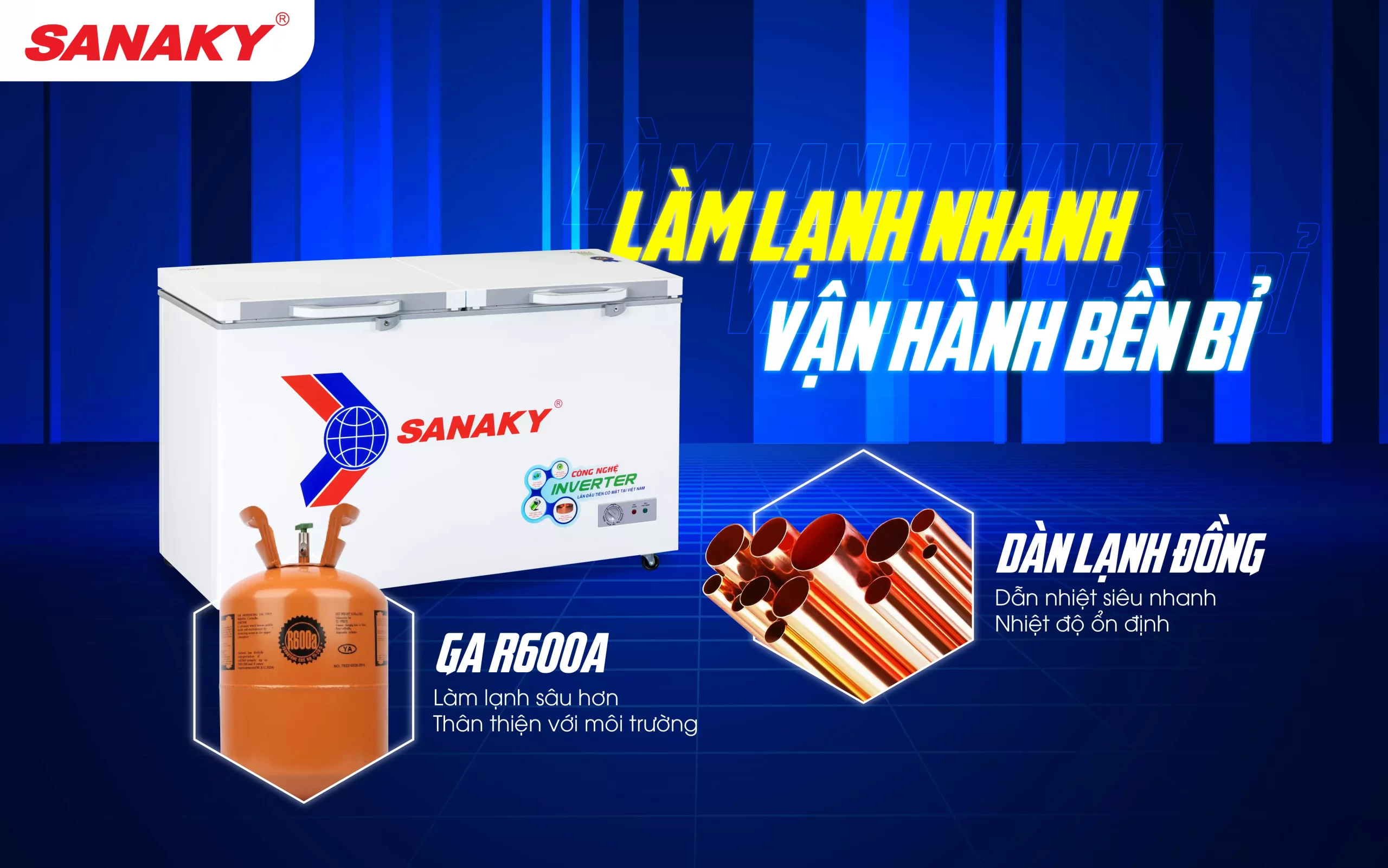 Tủ đông Sanaky VH-5699HY4K