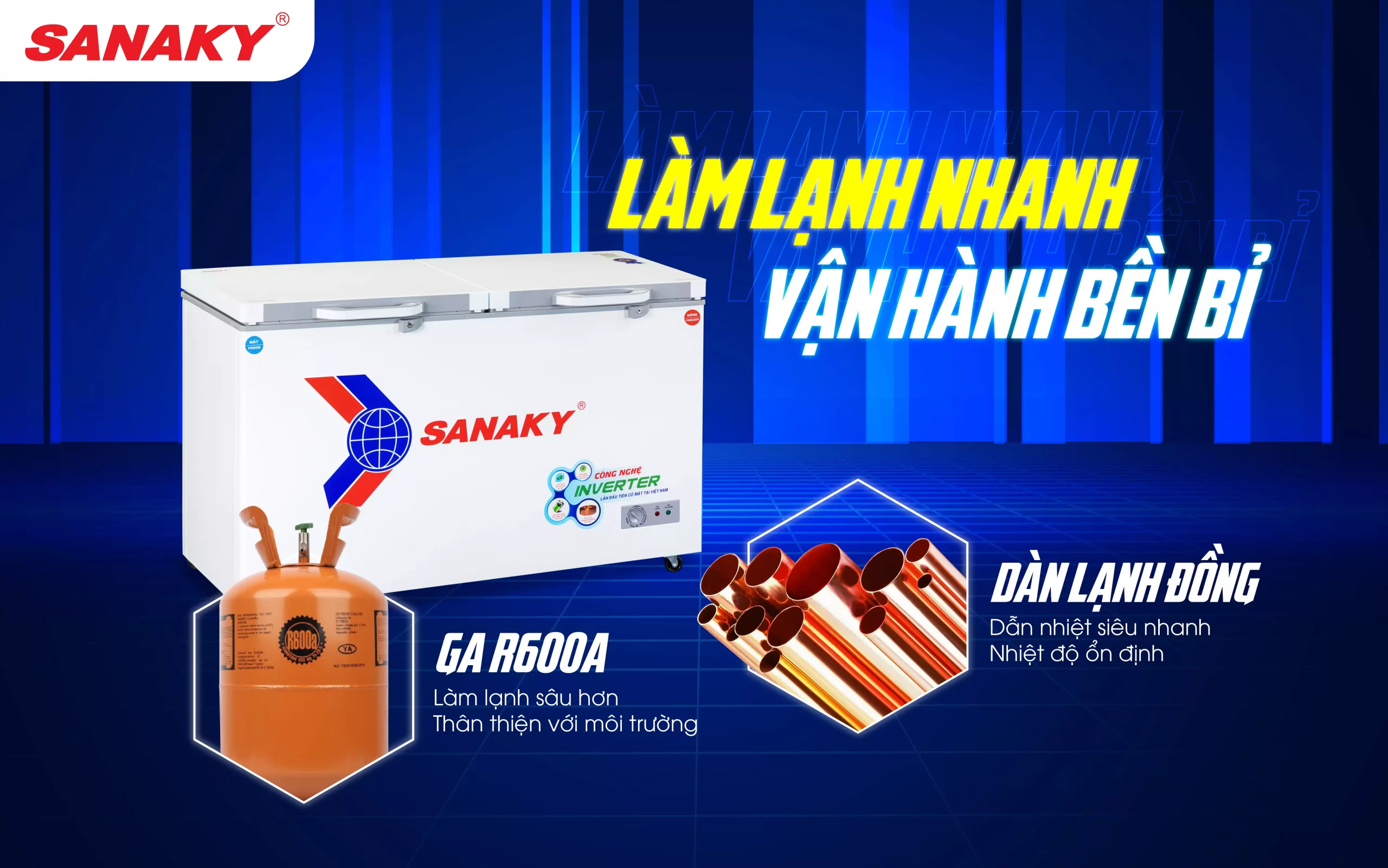 Tủ đông Sanaky VH-5699W4K
