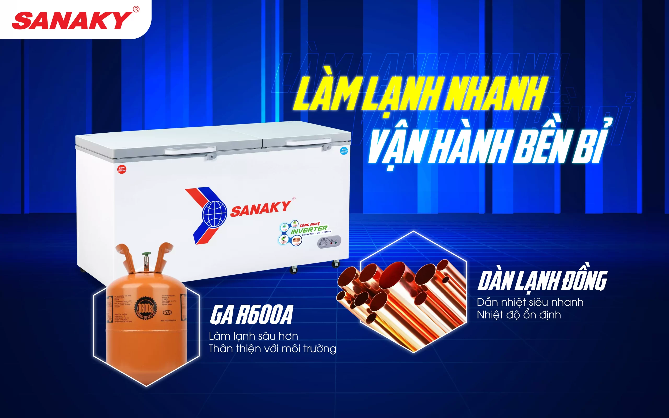 Tủ đông Sanaky VH-5699W4K