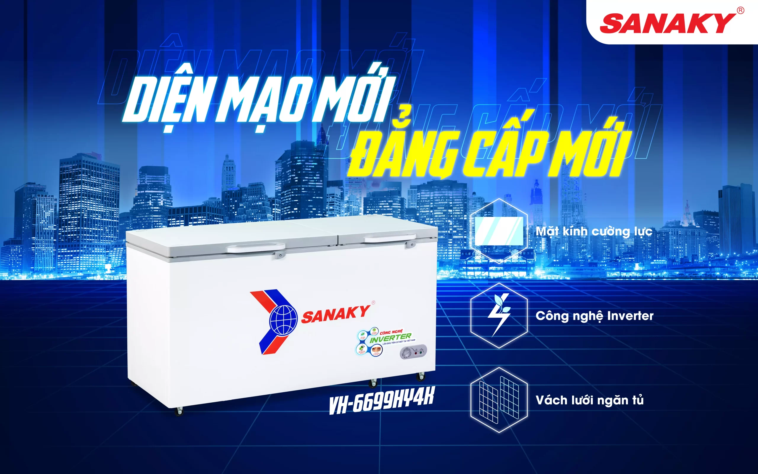 Tủ đông Sanaky VH-6699HY4K