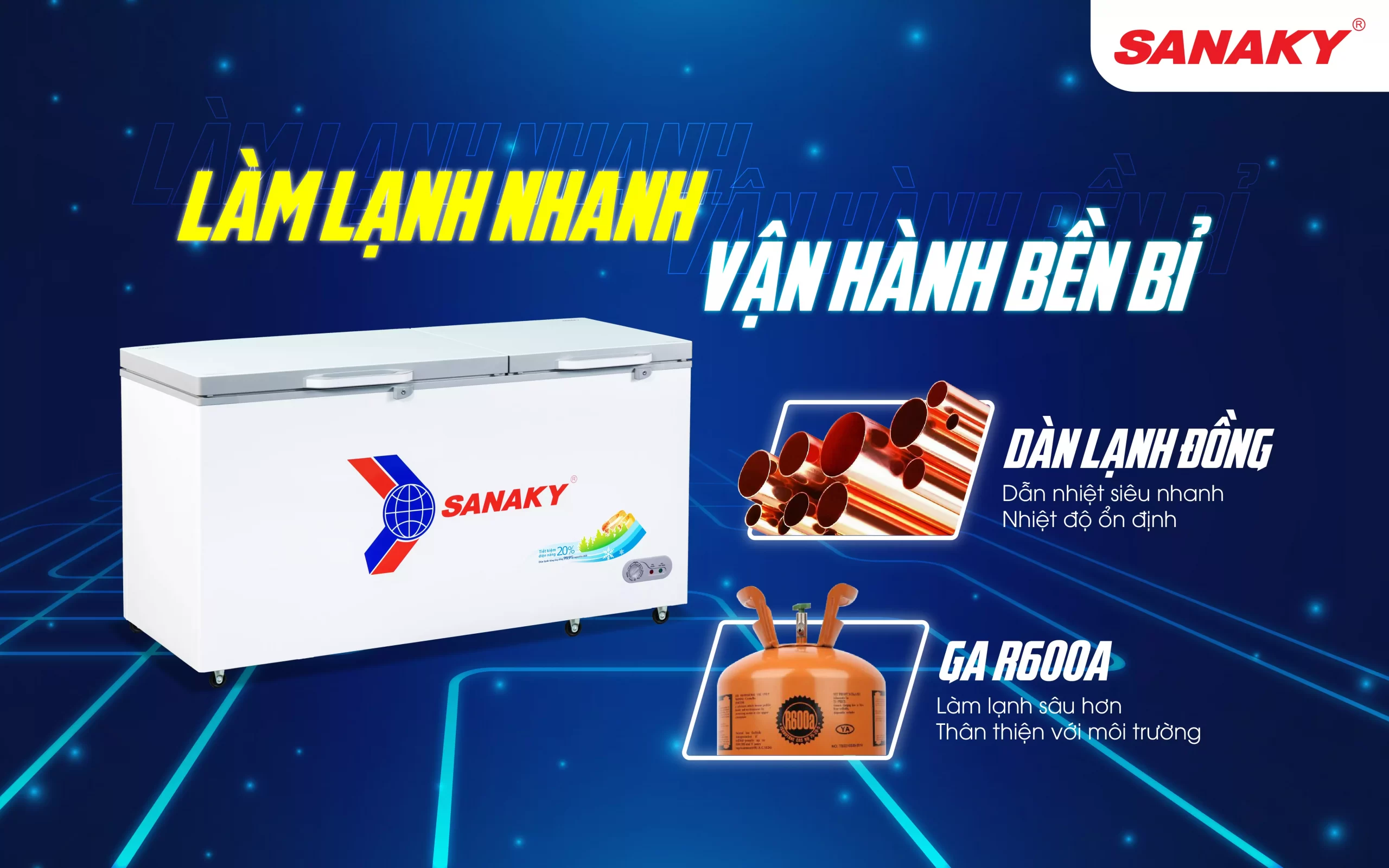 Tủ đông Sanaky VH-6699HYK