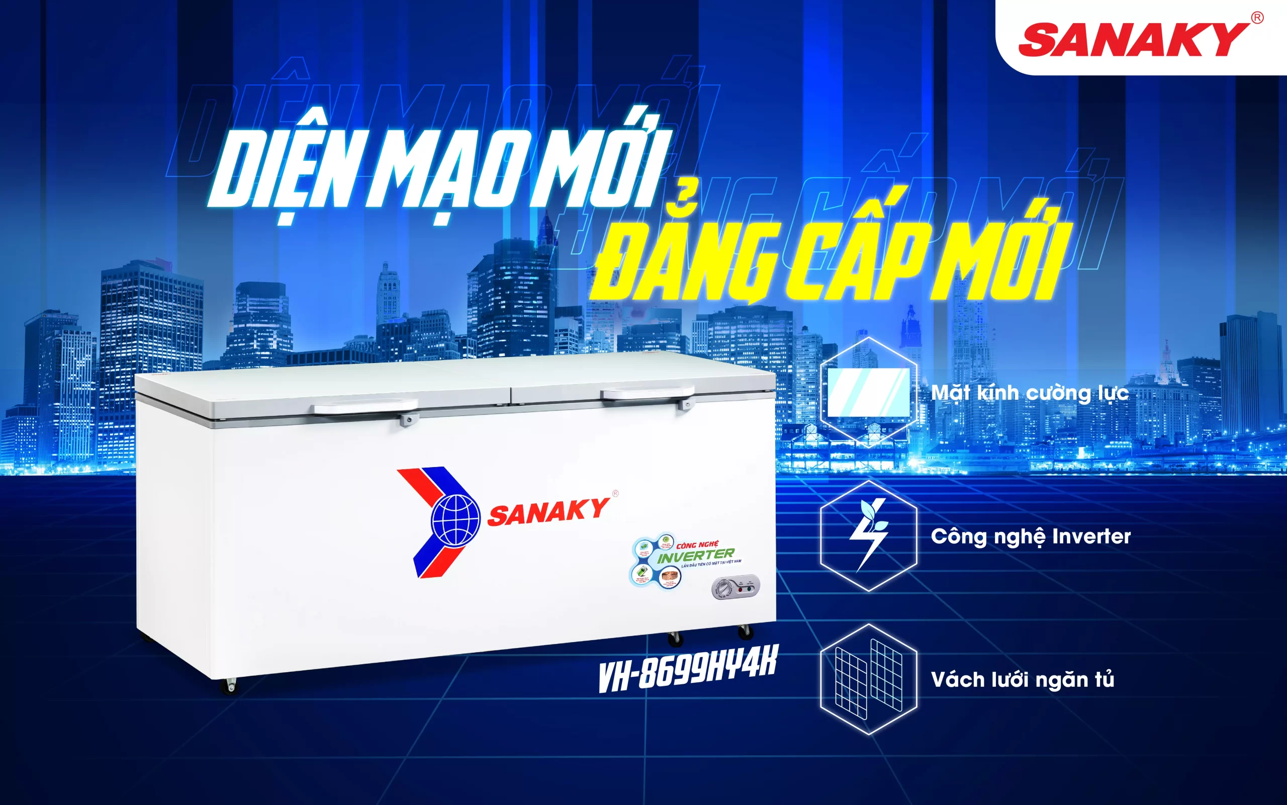 Tủ đông Sanaky VH-8699HY4K