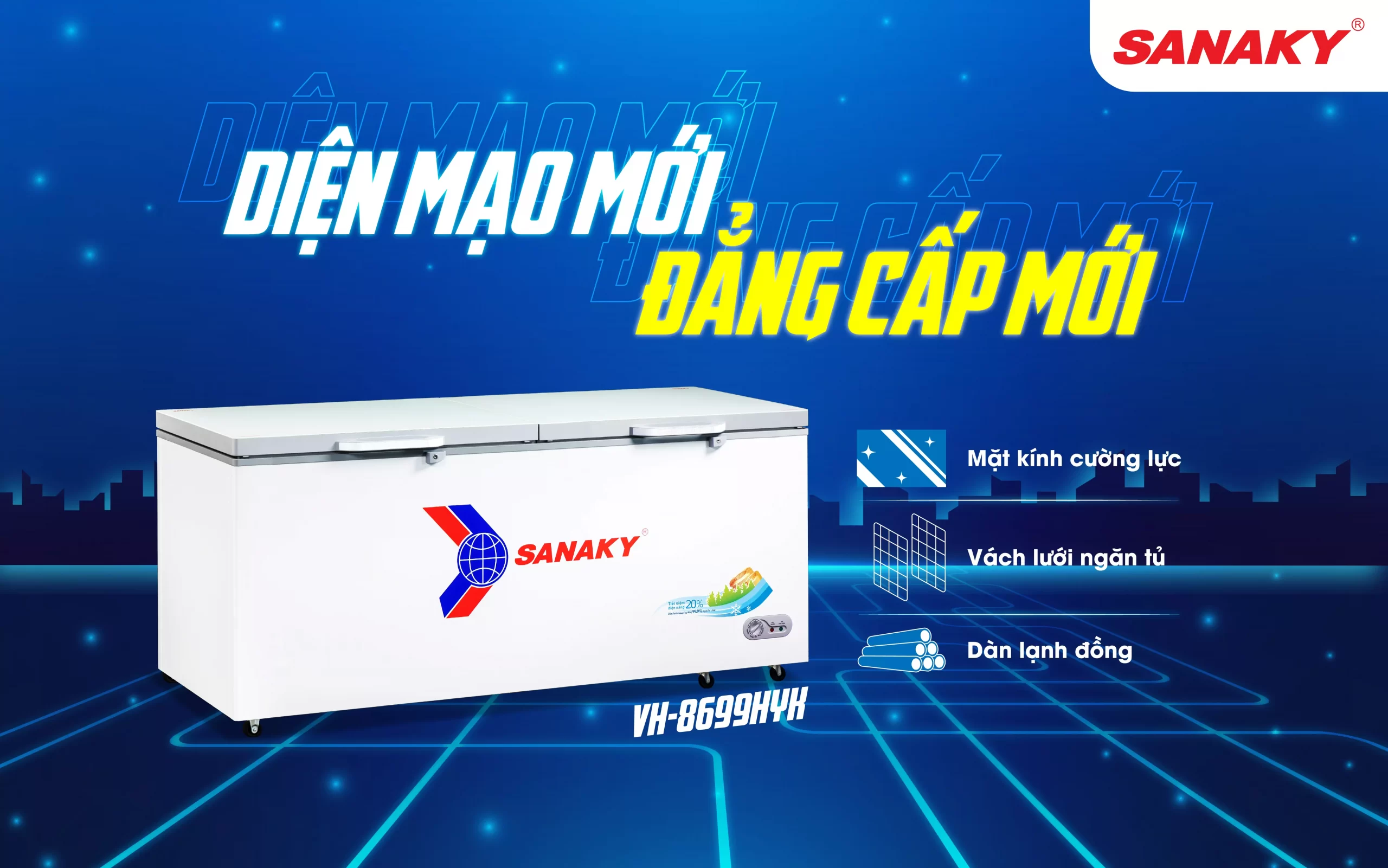 Tủ đông Sanaky VH-8699HYK