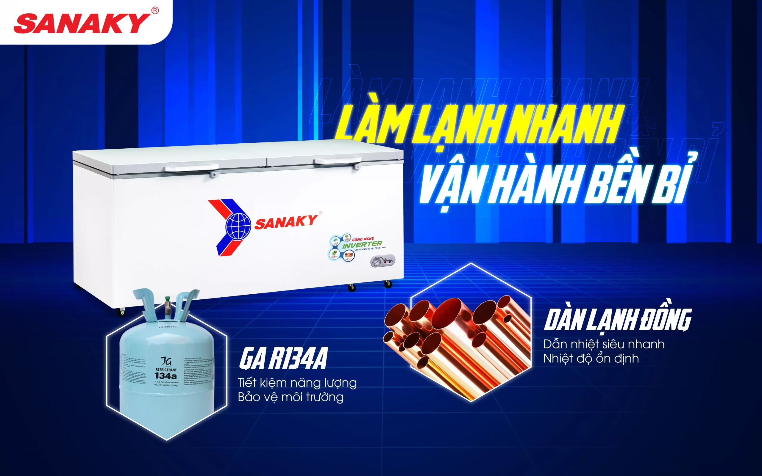 Tủ đông Sanaky VH-8699HY4K