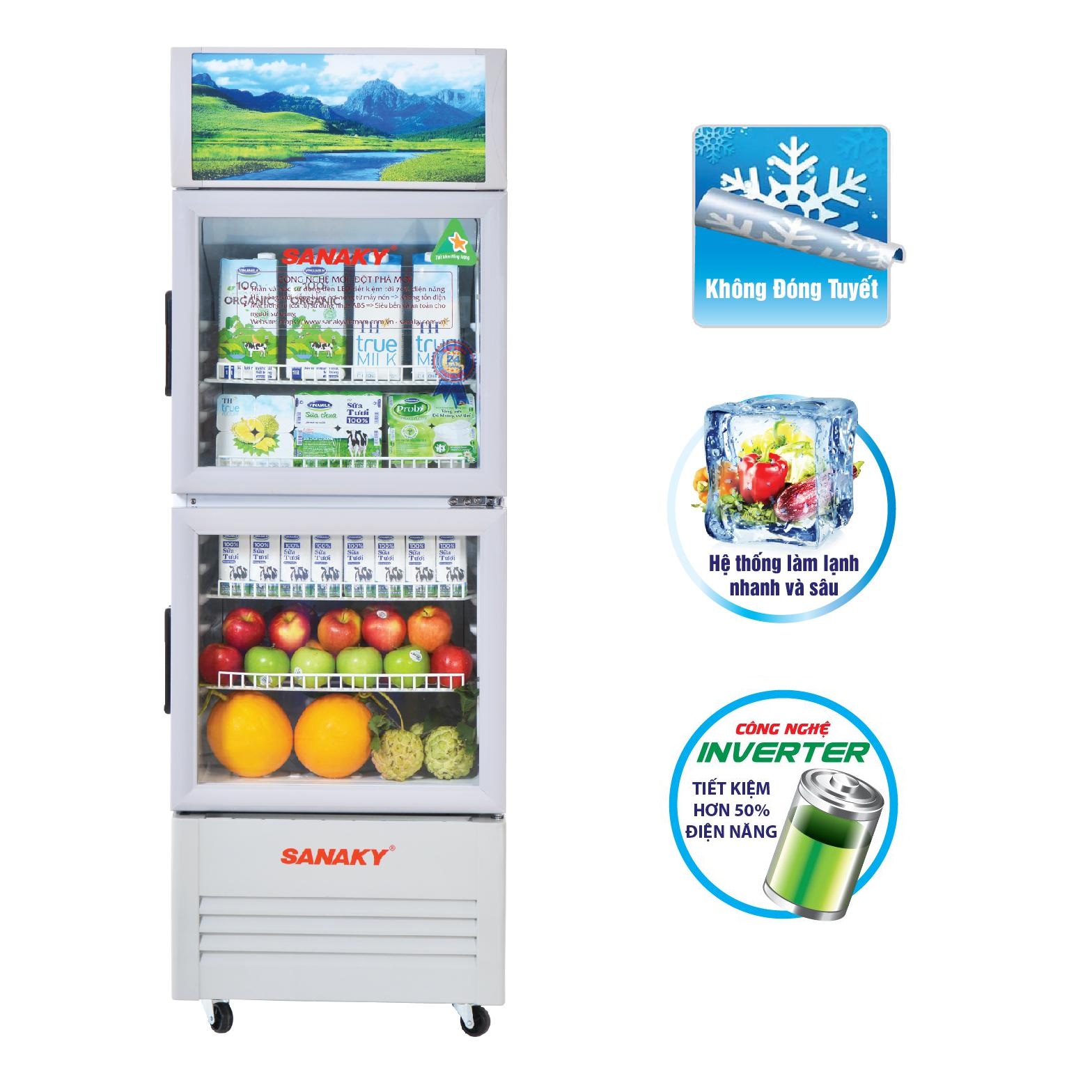 Tủ Mát Sanaky VH-218W3L