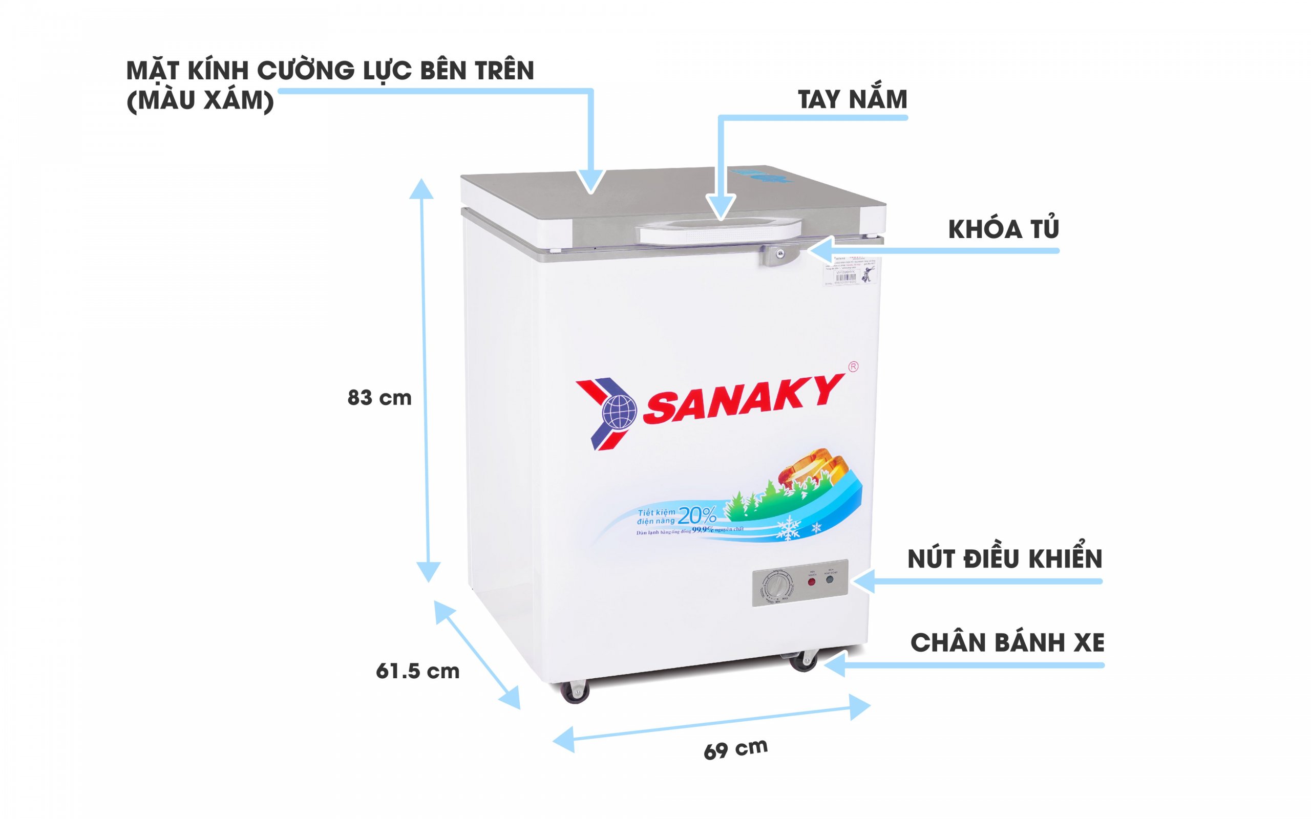 Tủ Đông Sanaky VH-2599A3