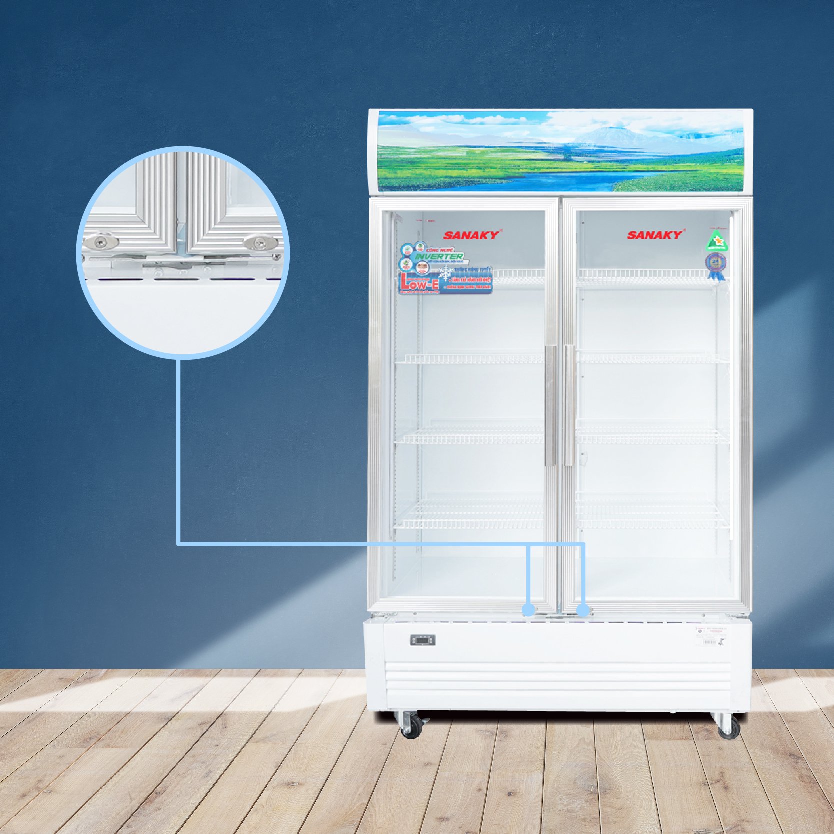 Tủ Mát Sanaky VH-8009HP3