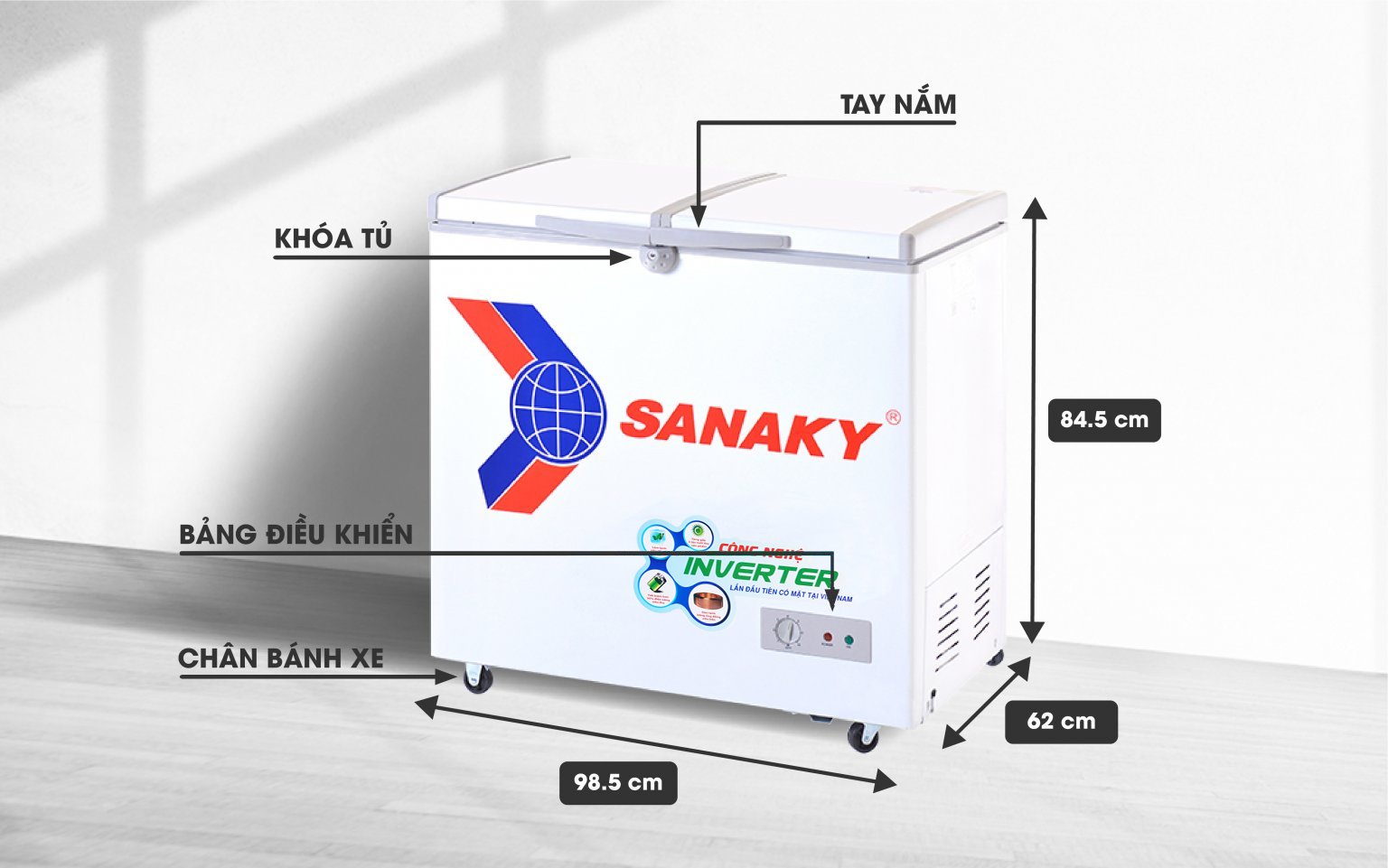 Tủ Đông Sanaky VH-2599A3